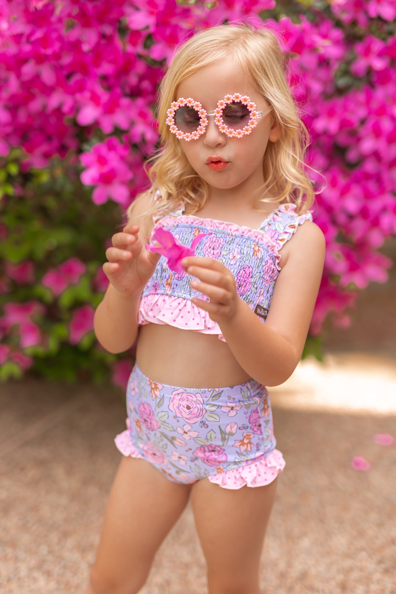 Smocked Swimsuit | Live in Lavender (Pre-Order)