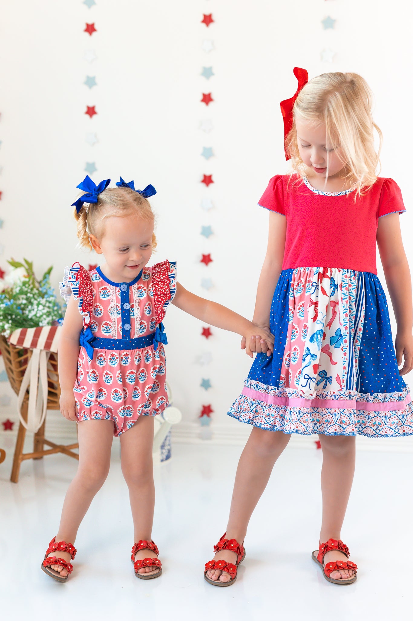 Once Upon A Flag Panel Dress (Pre-Order)