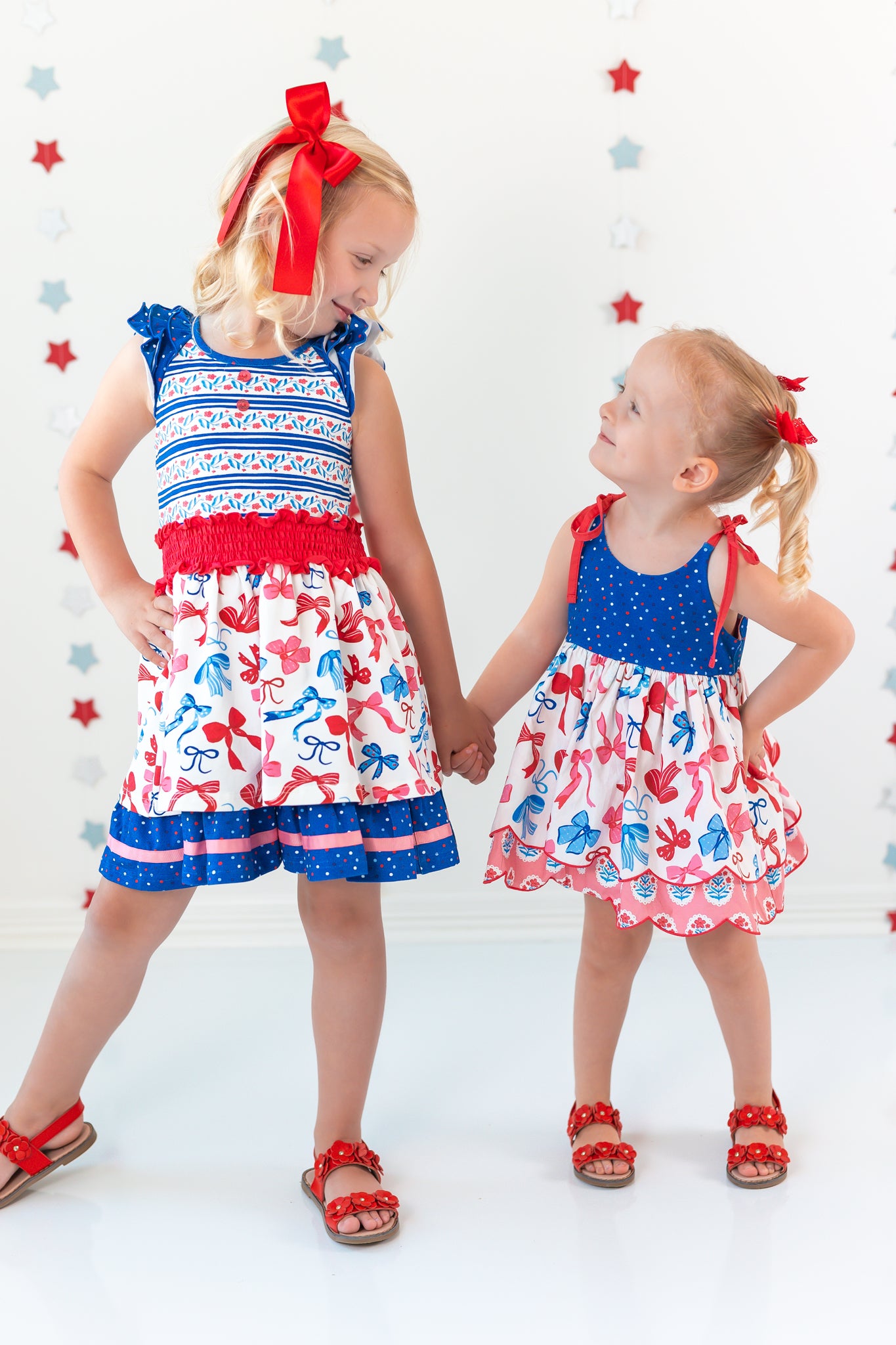 Bows Over America Ruffle Dress (Pre-Order)