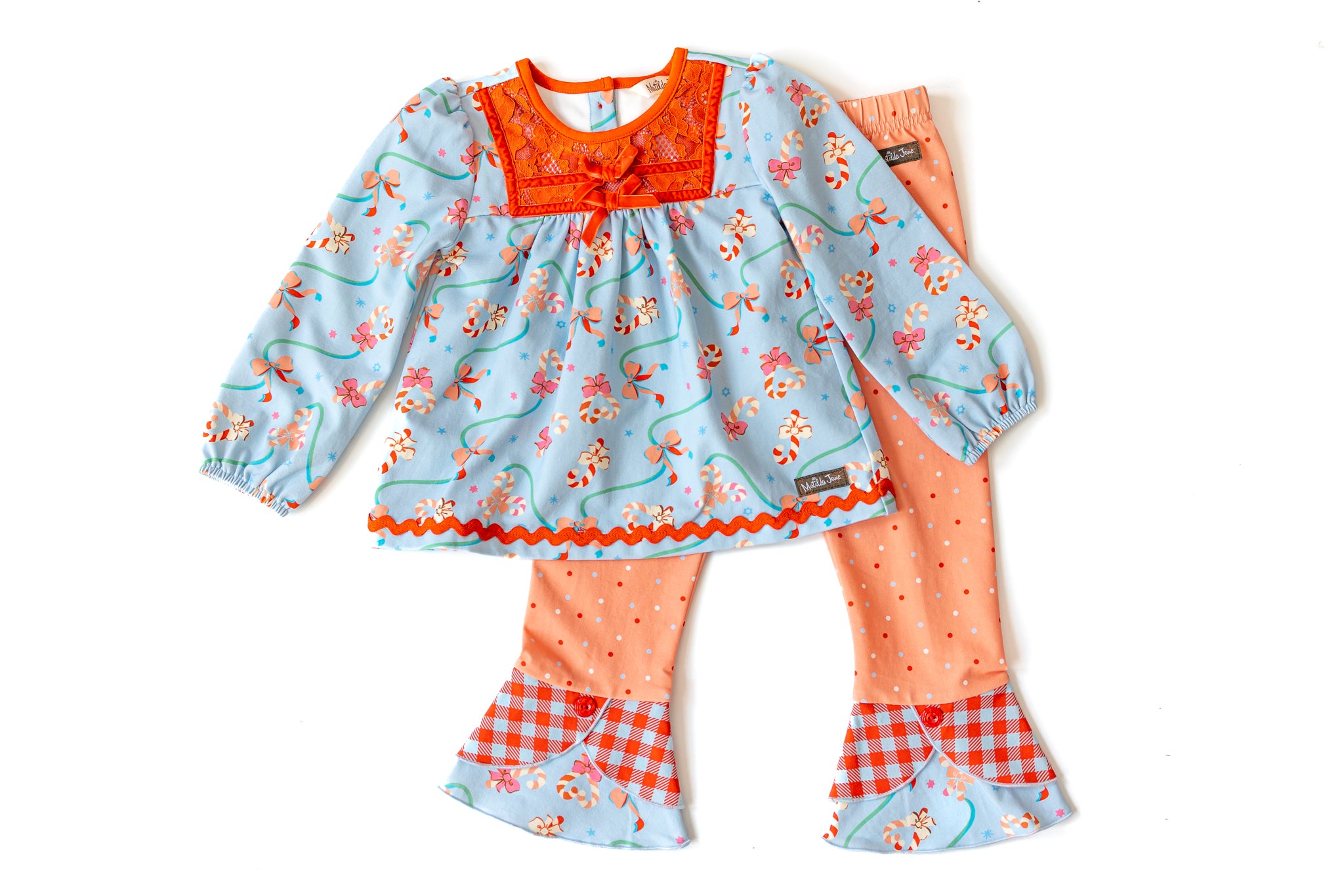 Sweet Tidings Scrappy Leggings (Pre-Order)