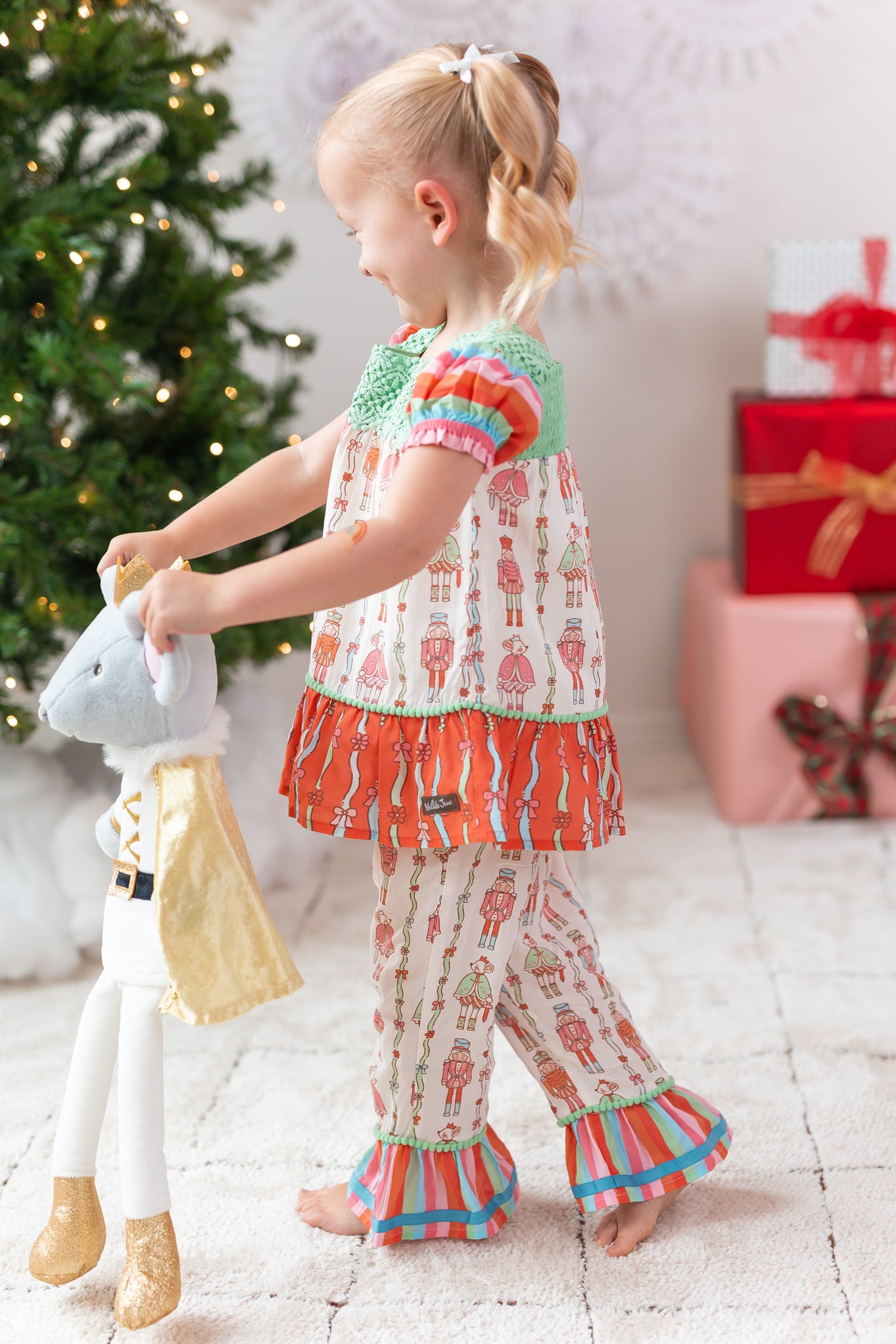 Nutcracker Brigade Ruffle Lounge Set (Pre-Order)