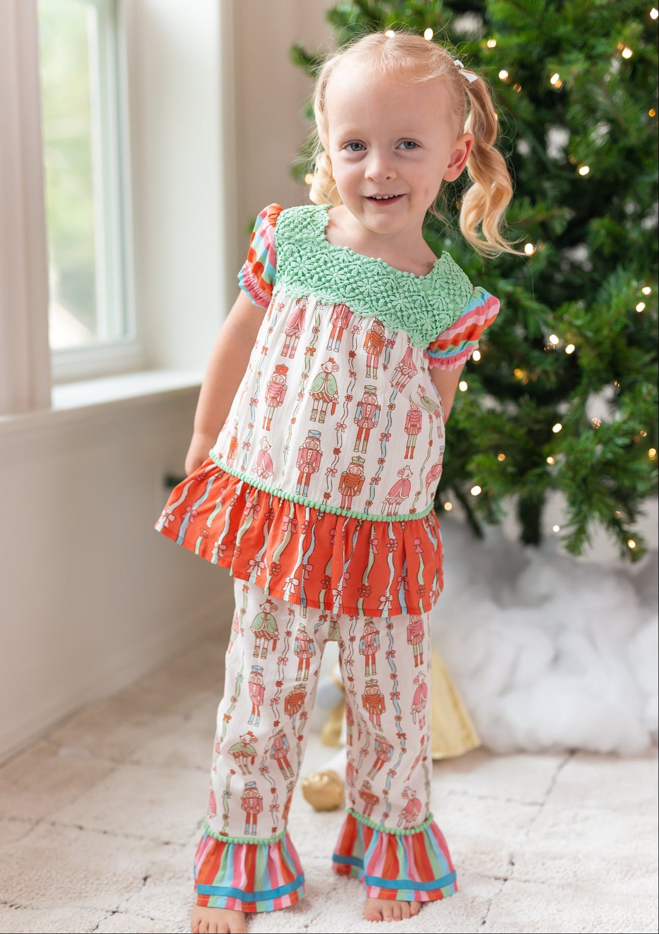 Nutcracker Brigade Ruffle Lounge Set (Pre-Order)