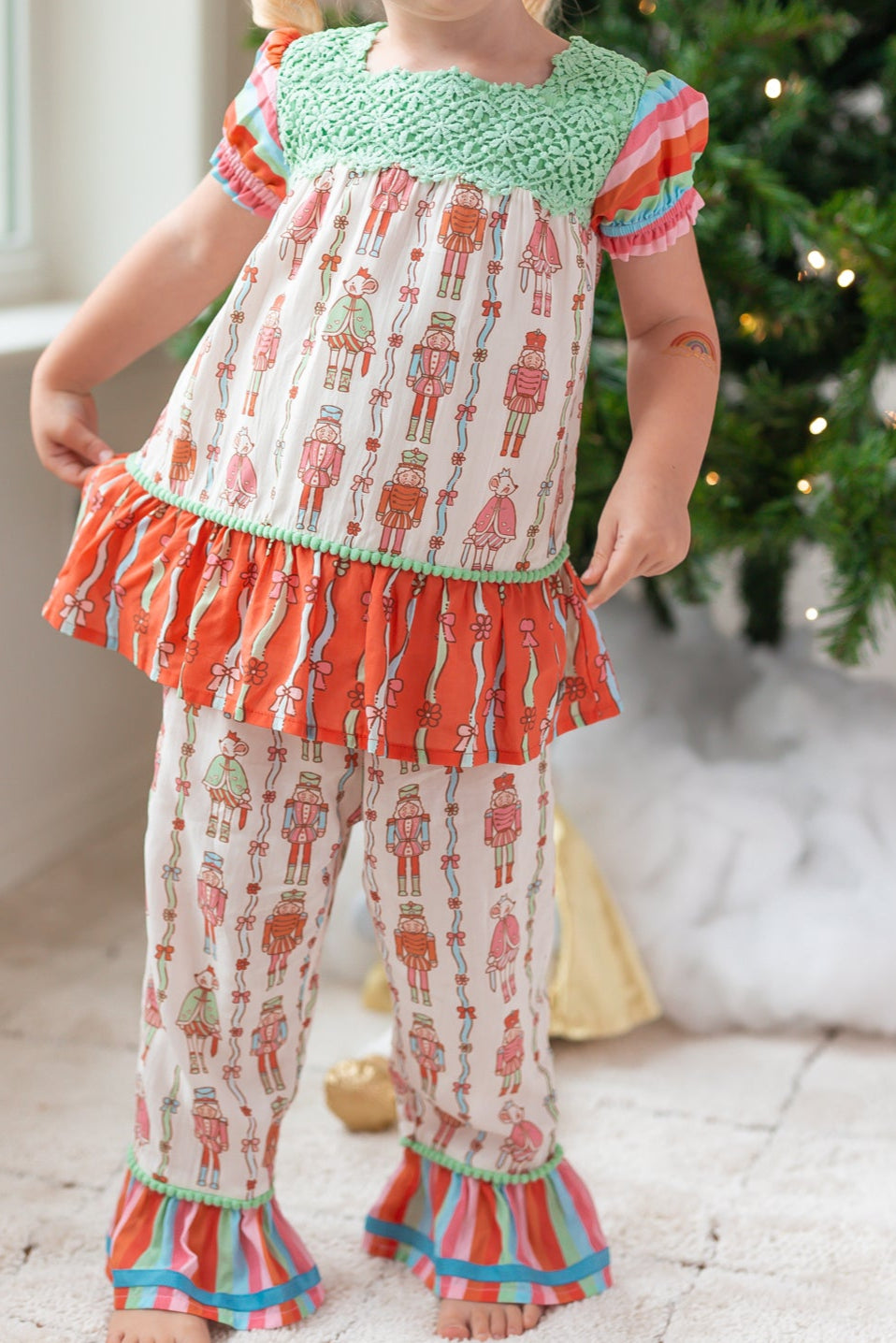 Nutcracker Brigade Ruffle Lounge Set (Pre-Order)