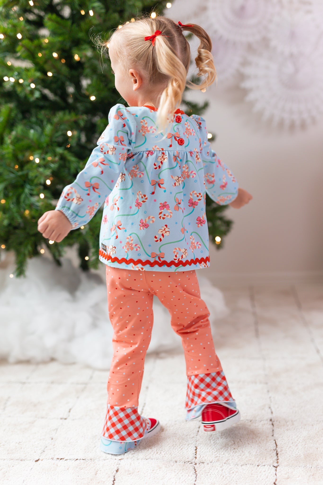 Sweet Tidings Scrappy Leggings (Pre-Order)