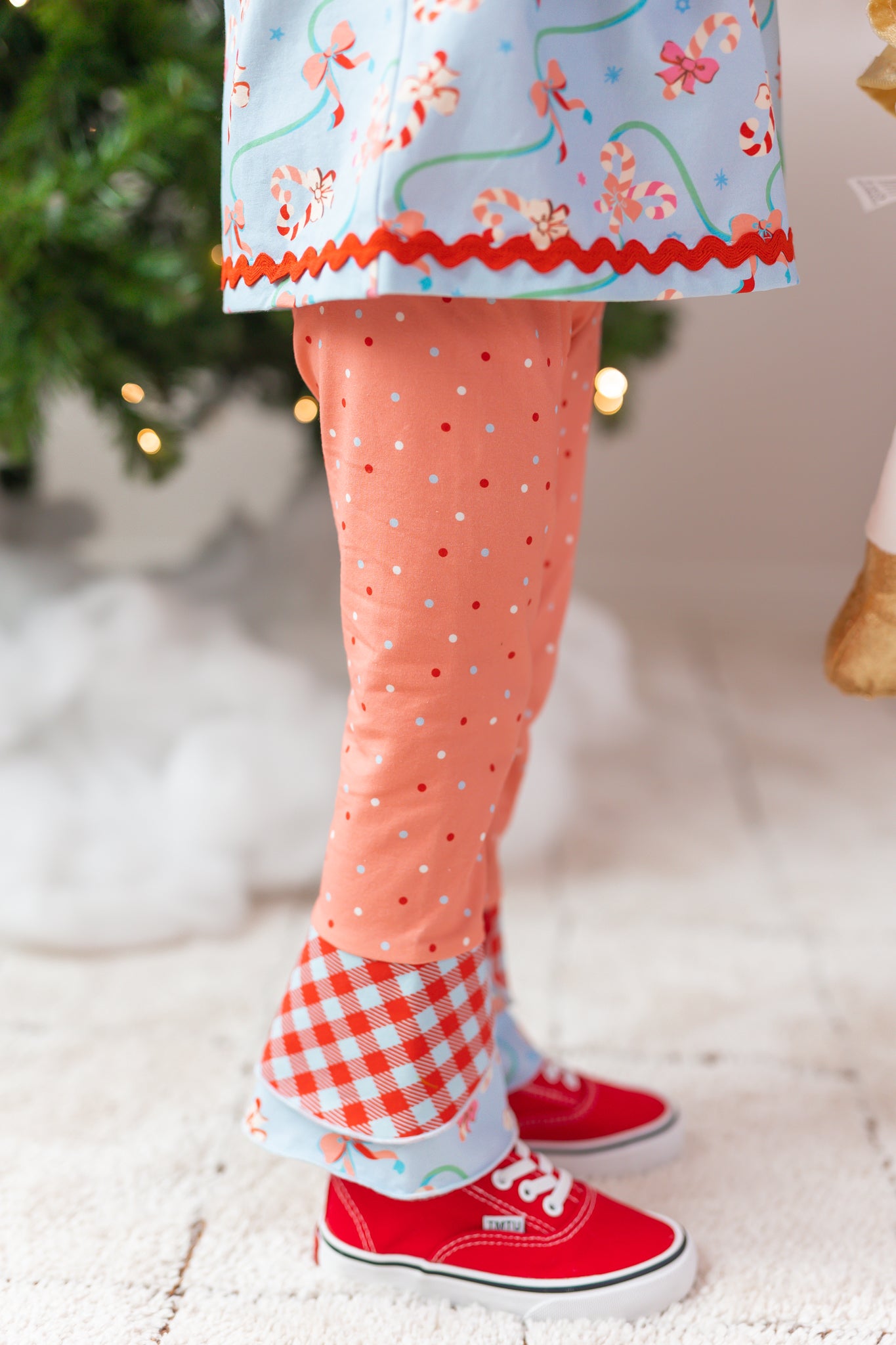 Sweet Tidings Scrappy Leggings (Pre-Order)