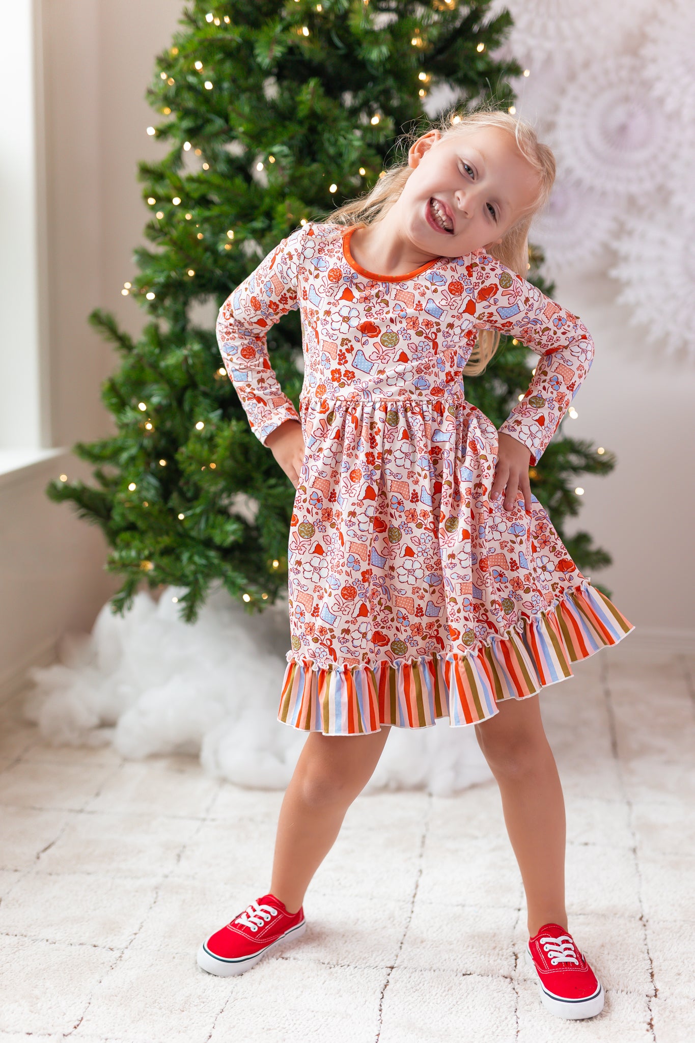 Stocking Shuffle Lap Dress (Pre-Order)