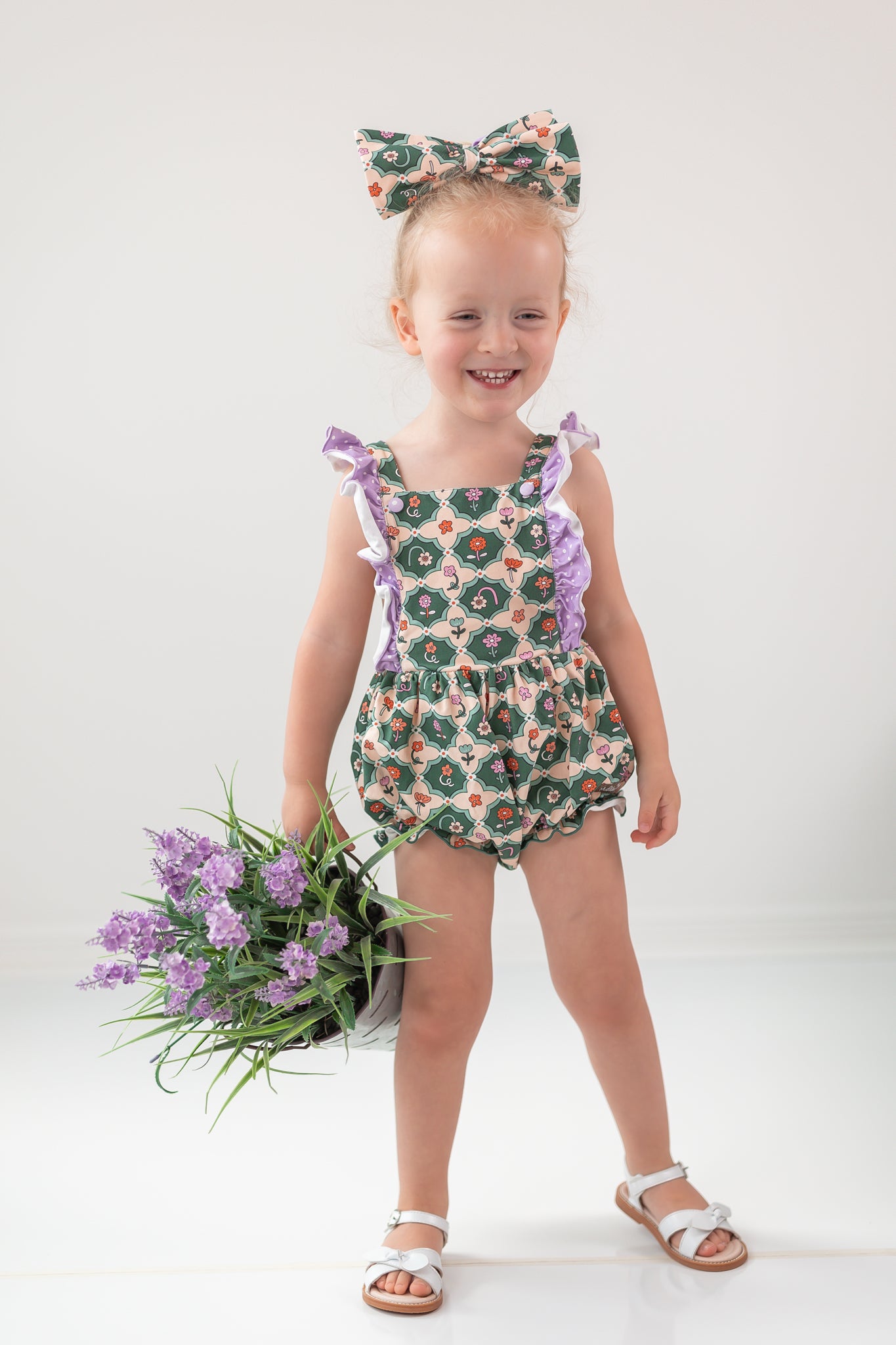 Heartfelt Vintage Grace Bubble Romper (Pre-Order)