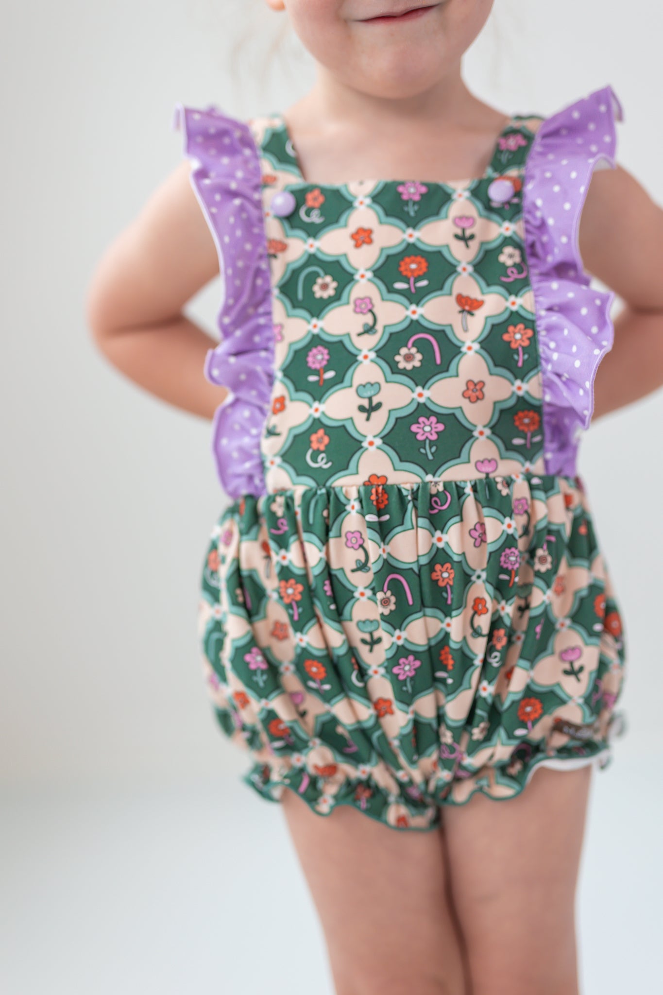 Heartfelt Vintage Grace Bubble Romper (Pre-Order)