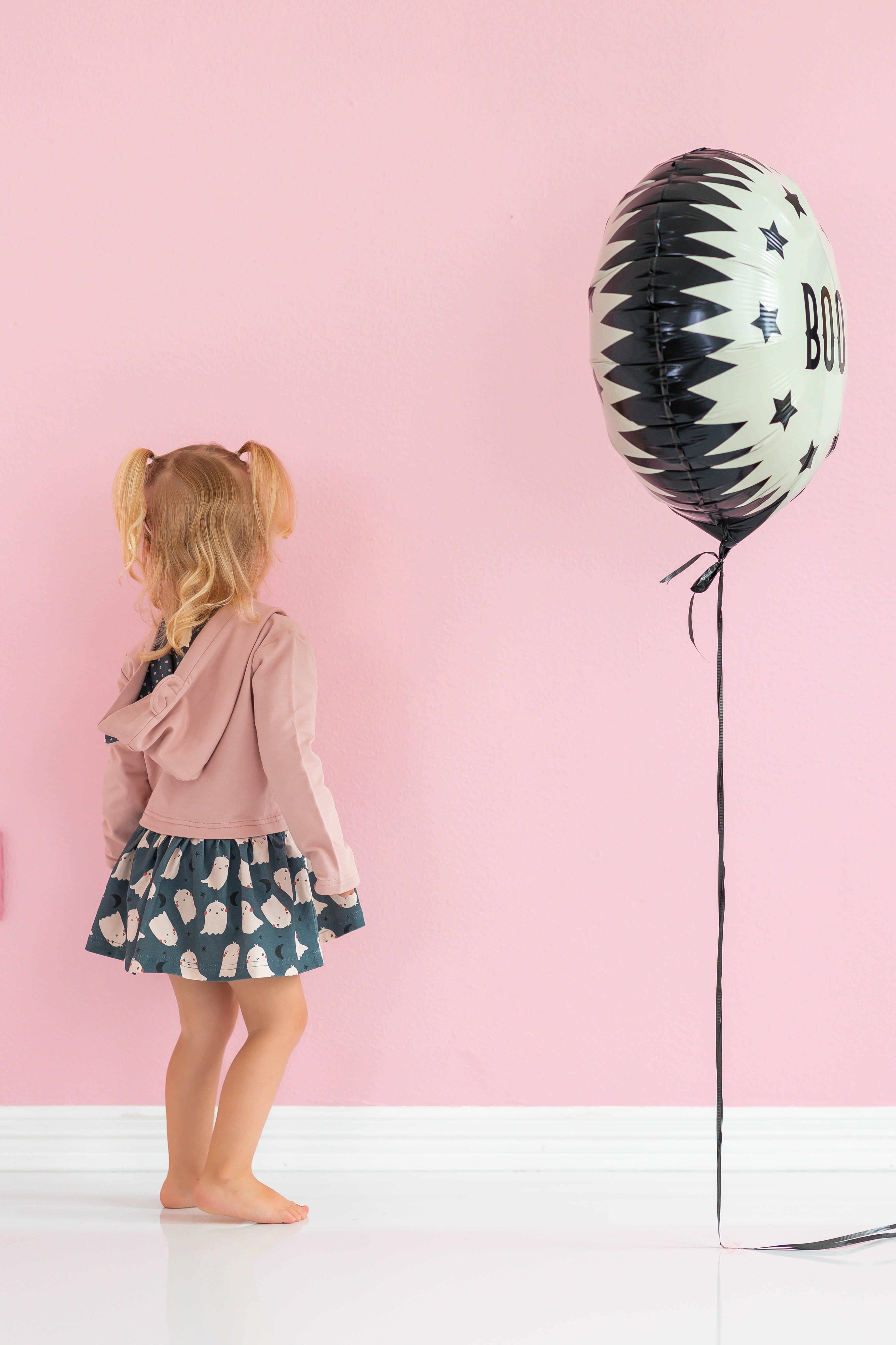 Spooky Sweetheart Baby Dress and Bloomers