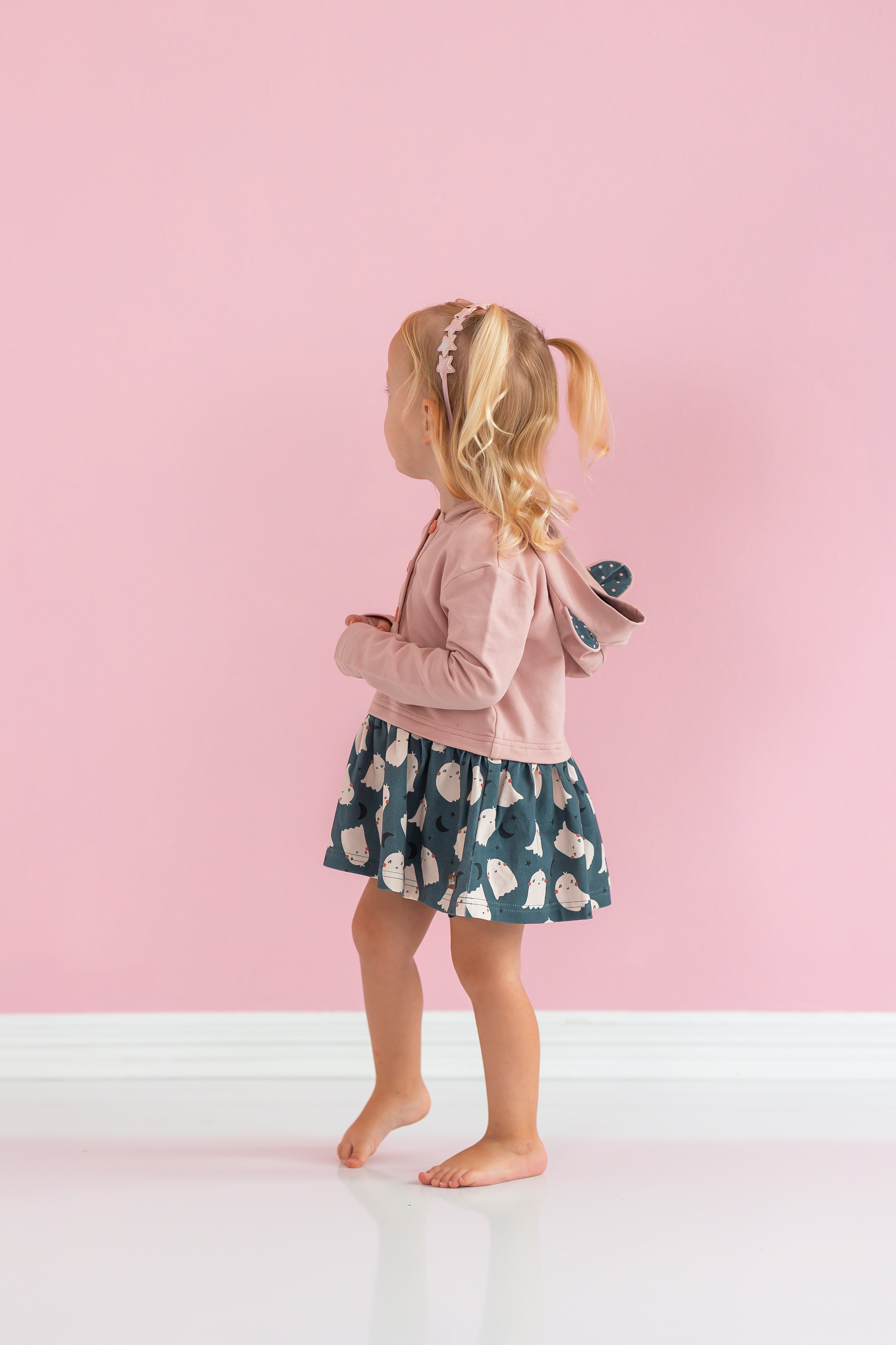 Spooky Sweetheart Baby Dress and Bloomers