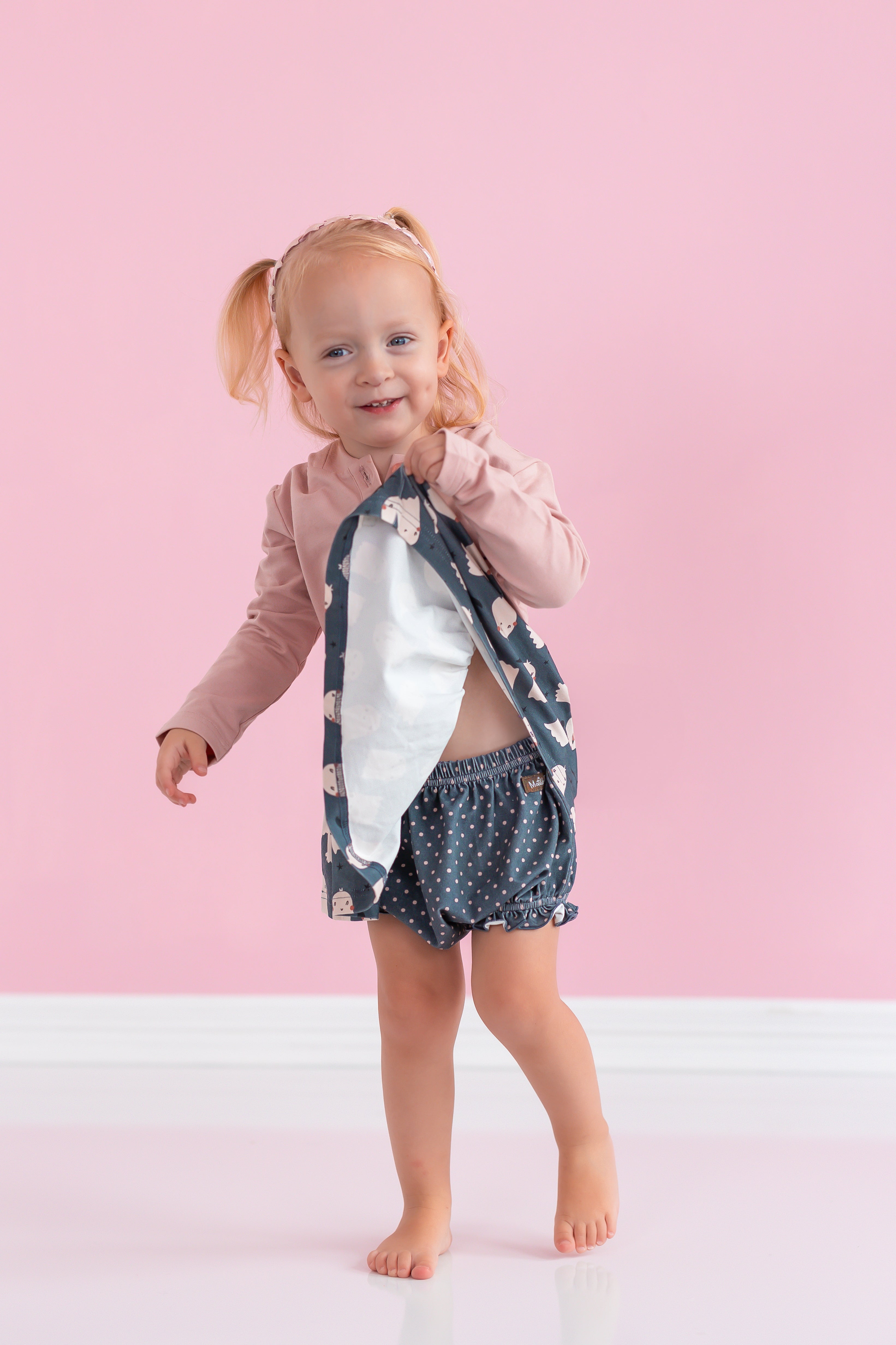 Spooky Sweetheart Baby Dress and Bloomers