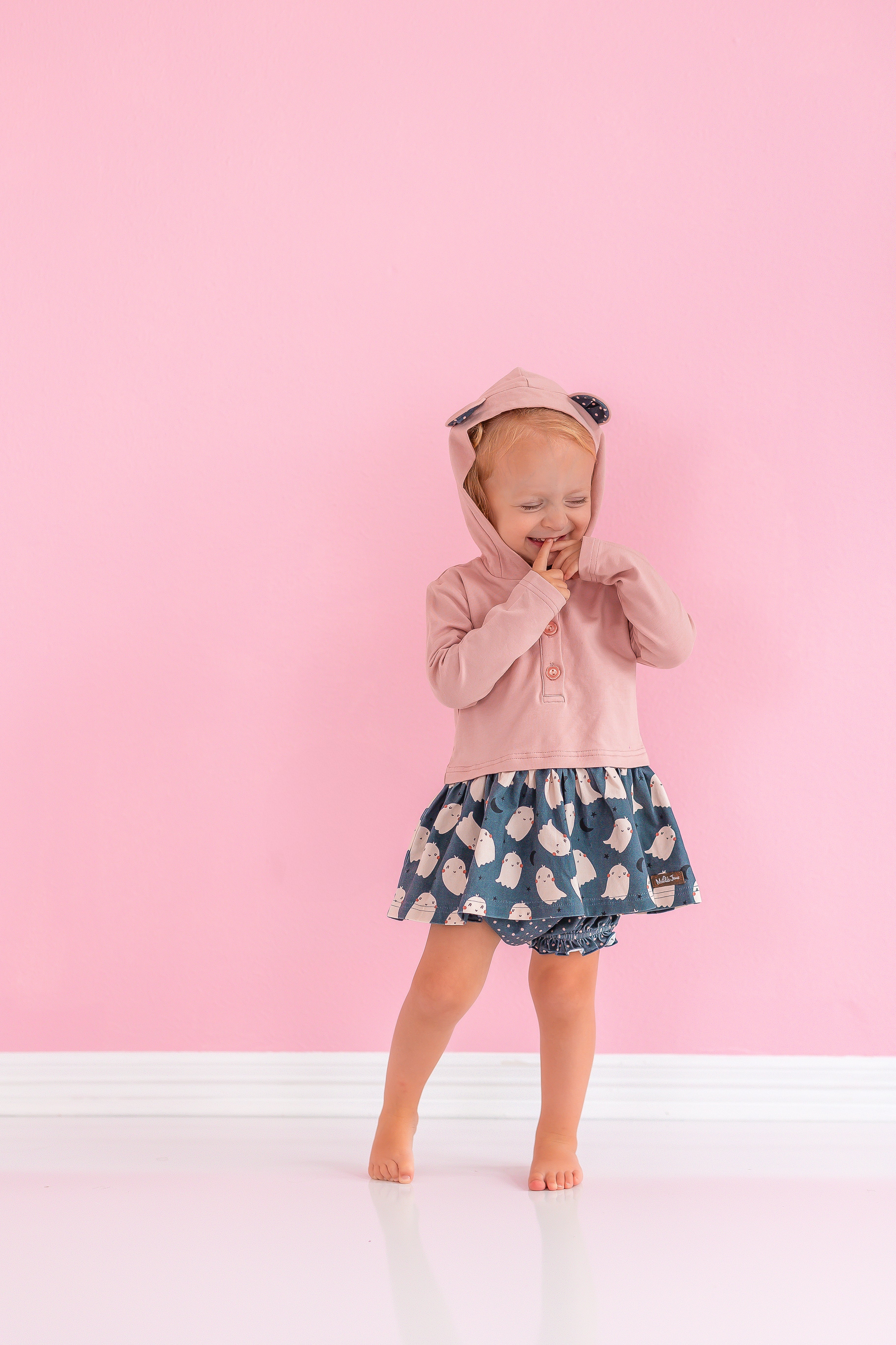 Spooky Sweetheart Baby Dress and Bloomers