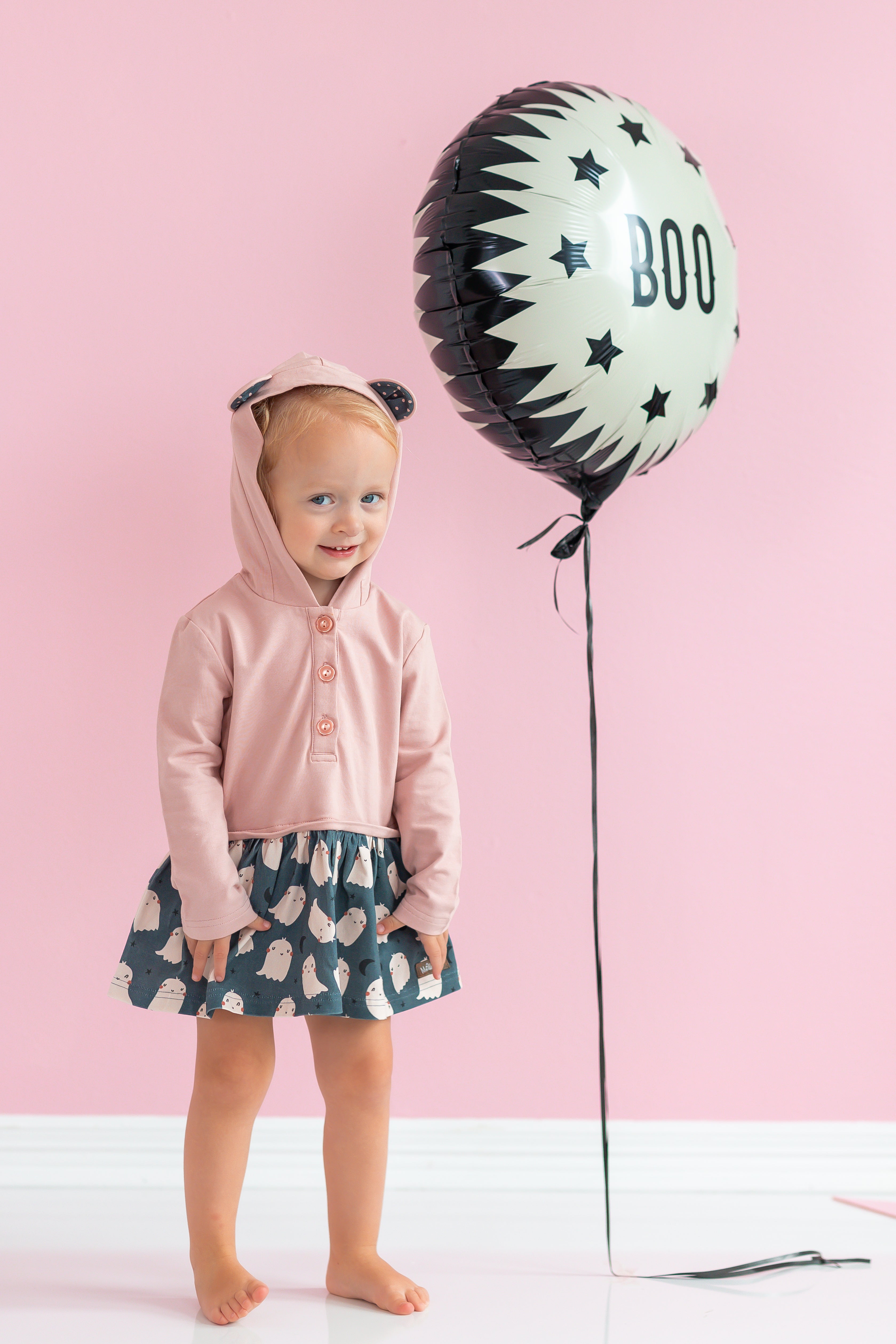 Spooky Sweetheart Baby Dress and Bloomers