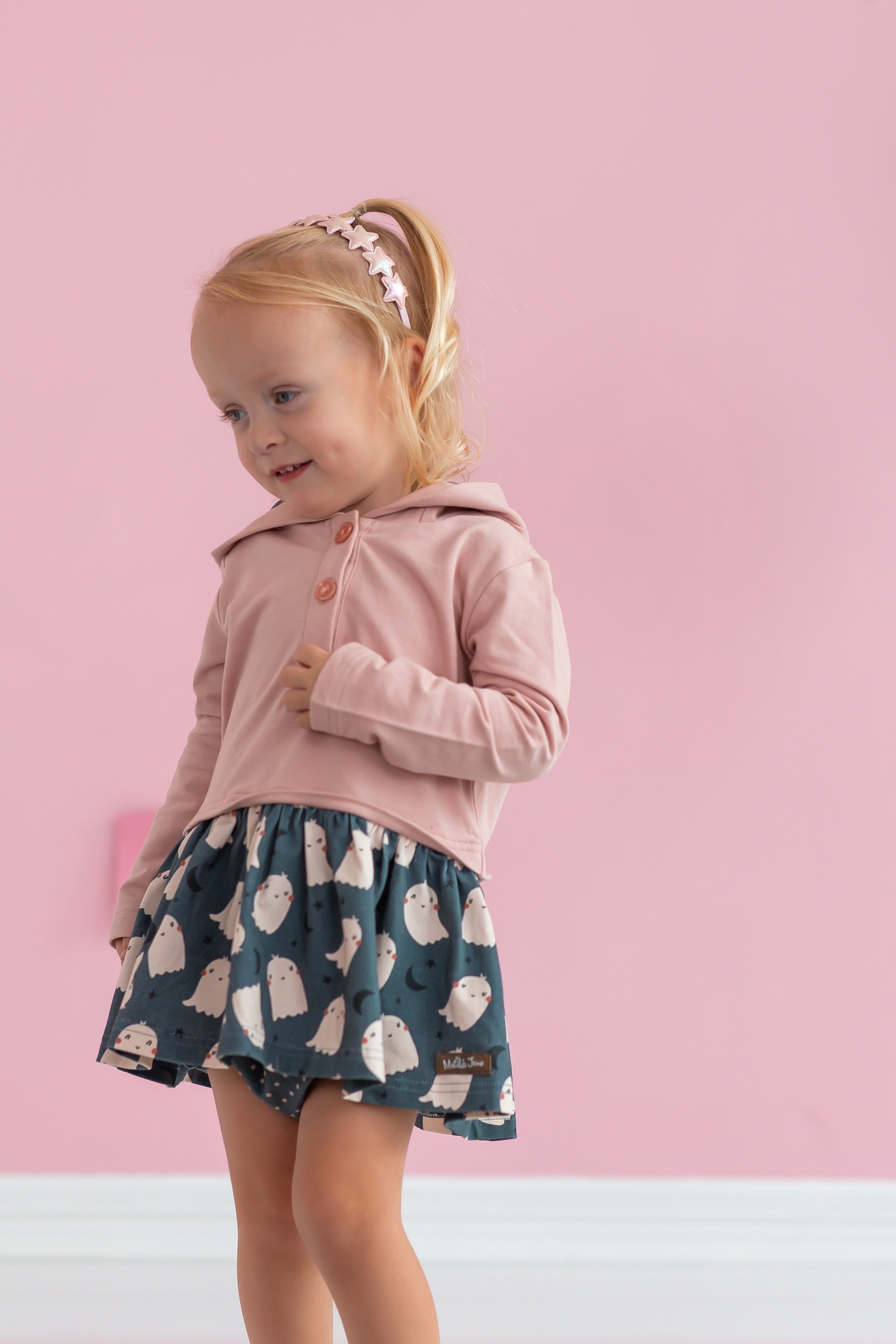 Spooky Sweetheart Baby Dress and Bloomers