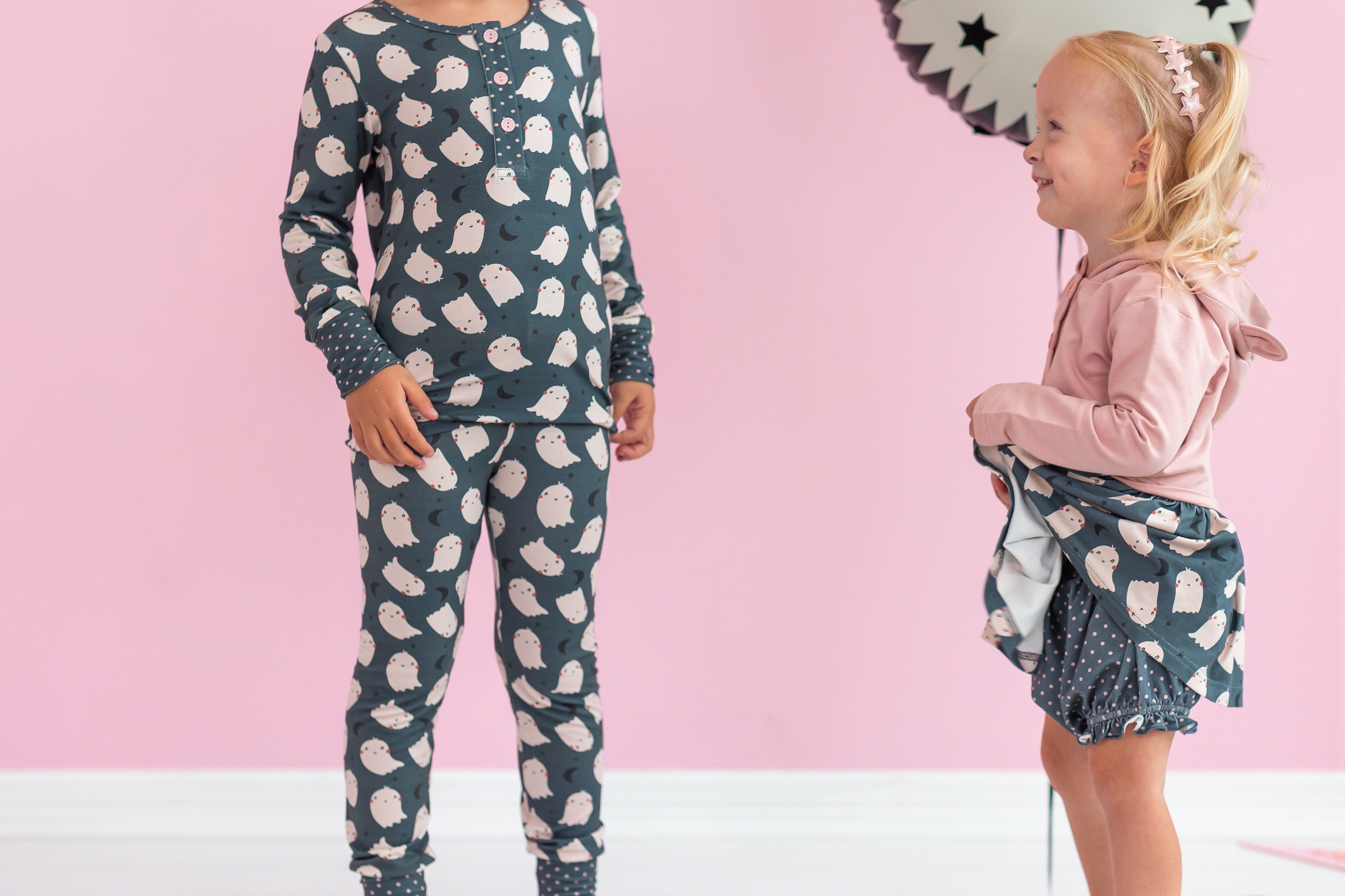 Spooky Sweetheart Baby Dress and Bloomers