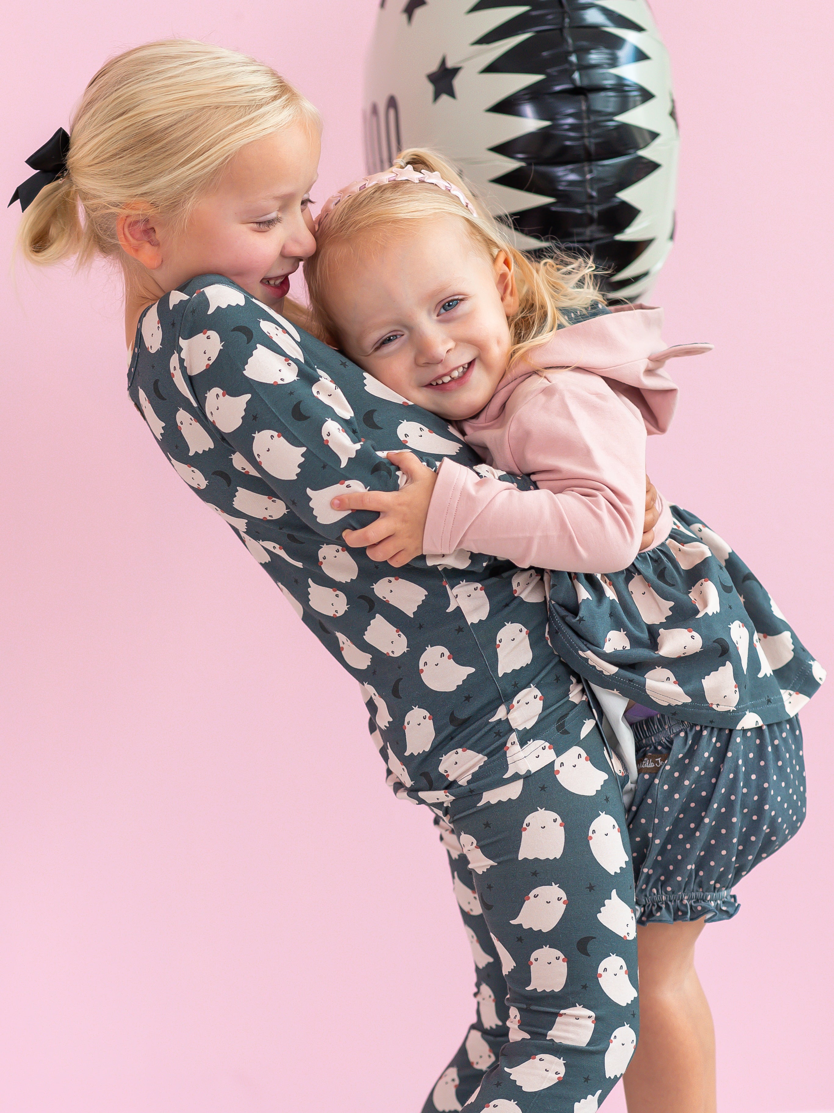 Spooky Sweetheart Baby Dress and Bloomers