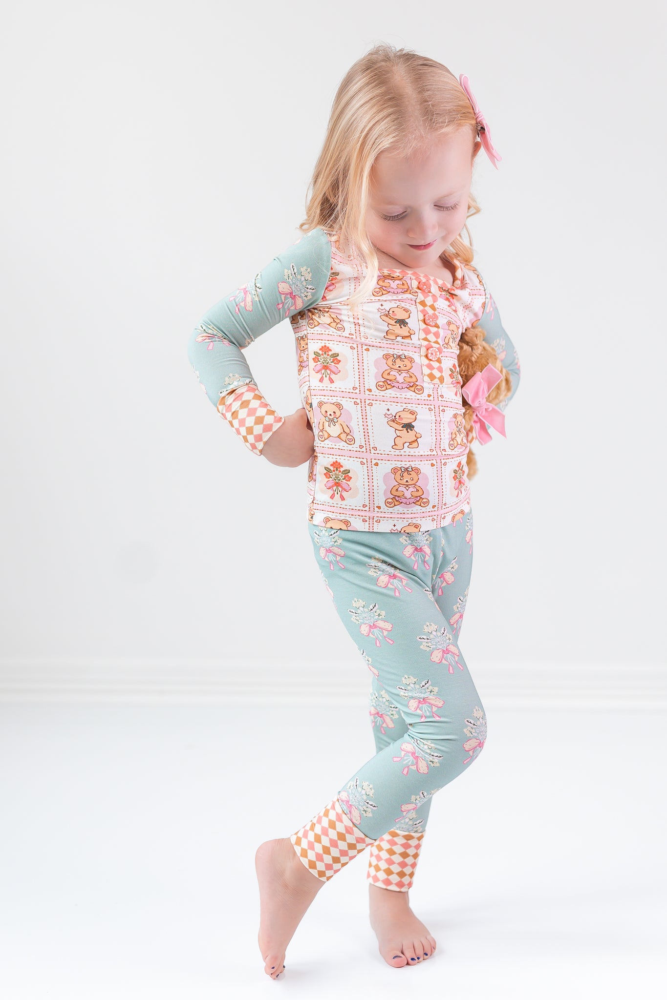 Beary Blossoms Lounge Set