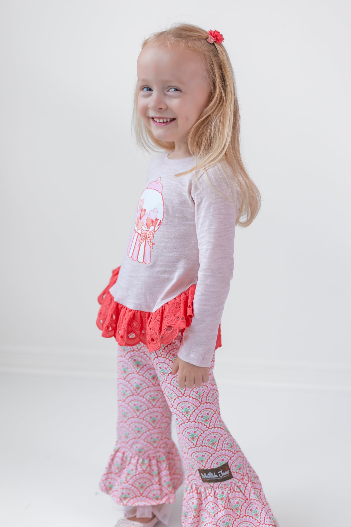 Pop Of Love Big Ruffles