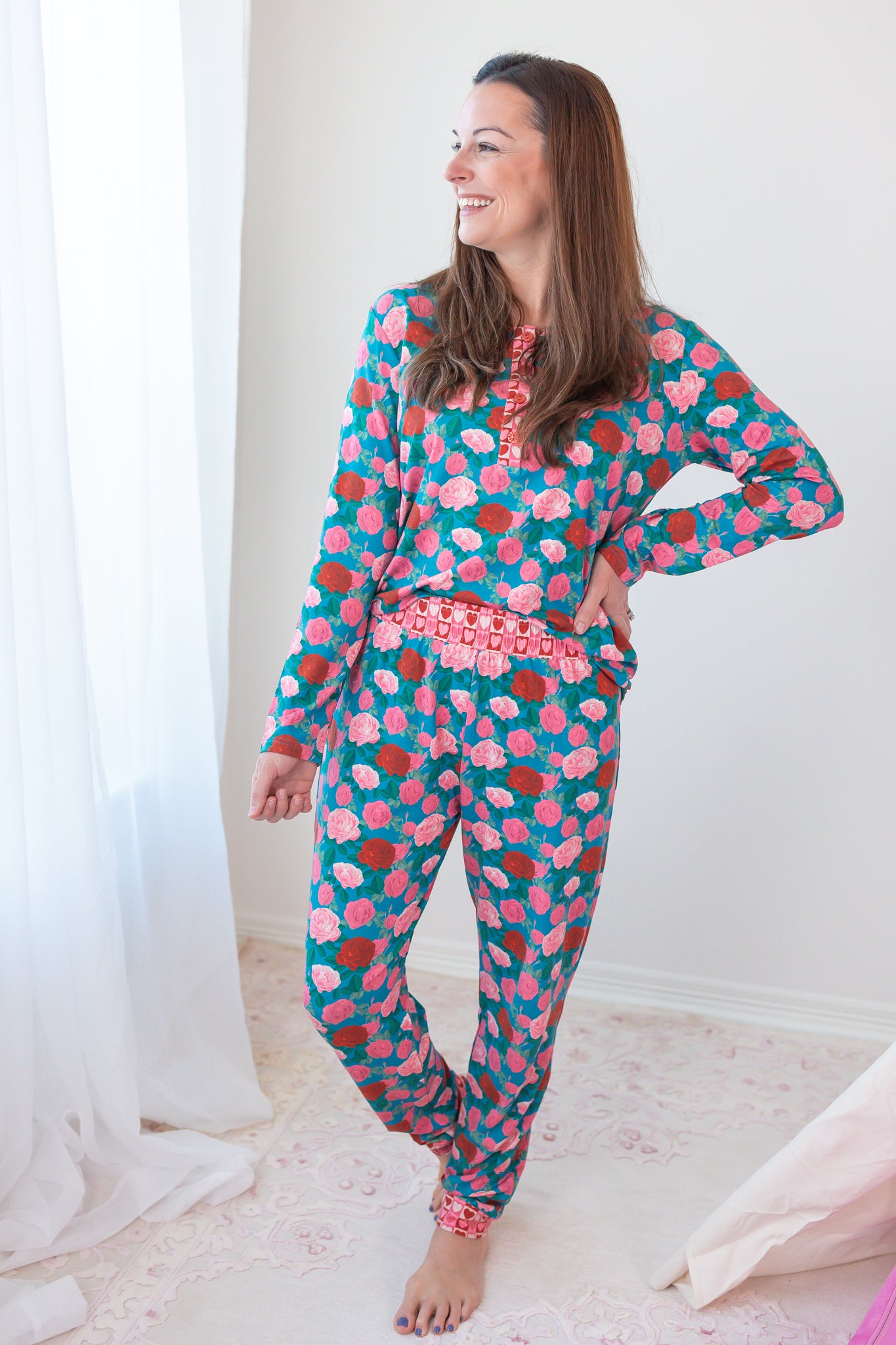 Women's Rose Retreat Lounge Set