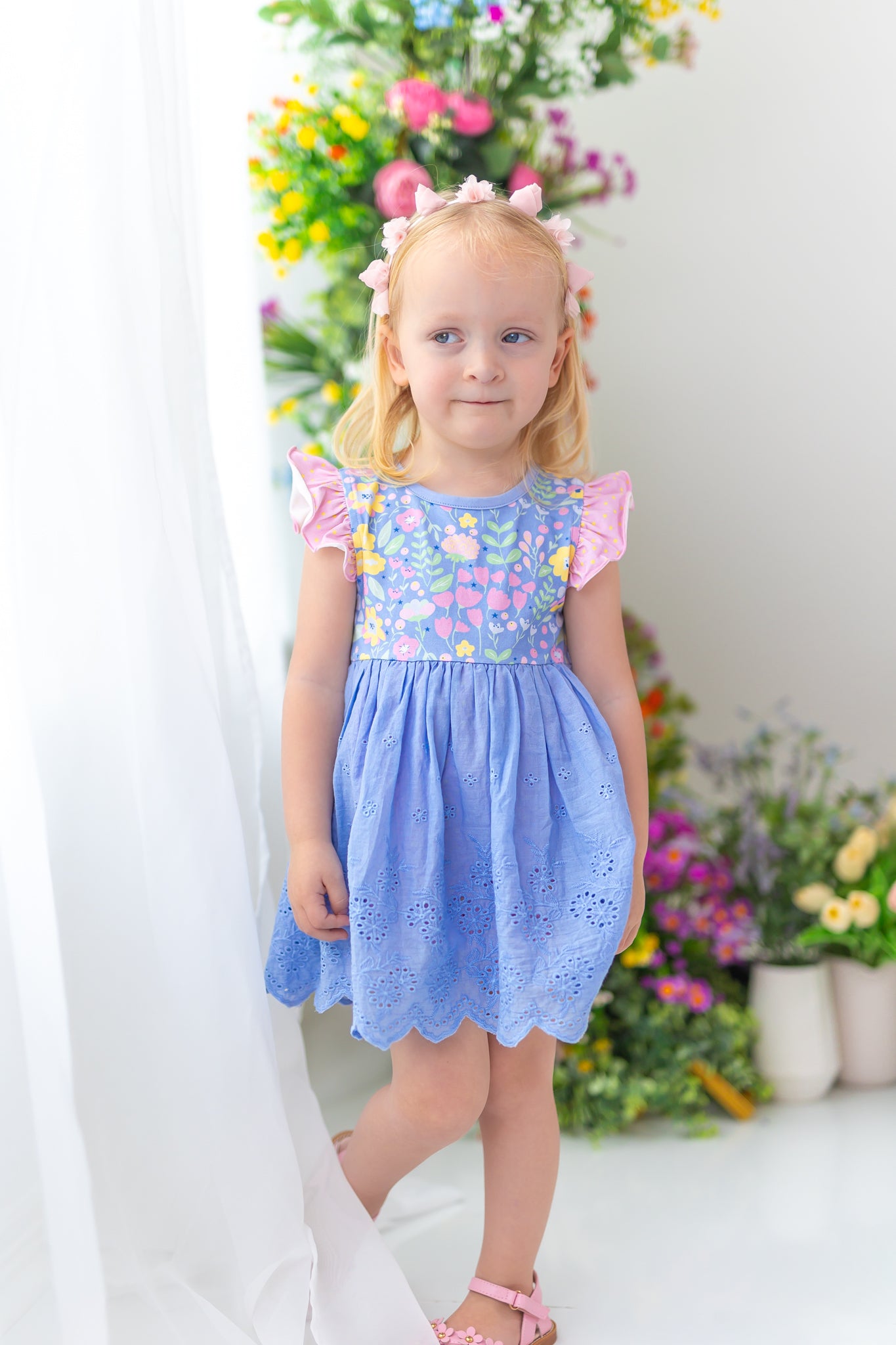 Sapphire Serenade Bubble Romper