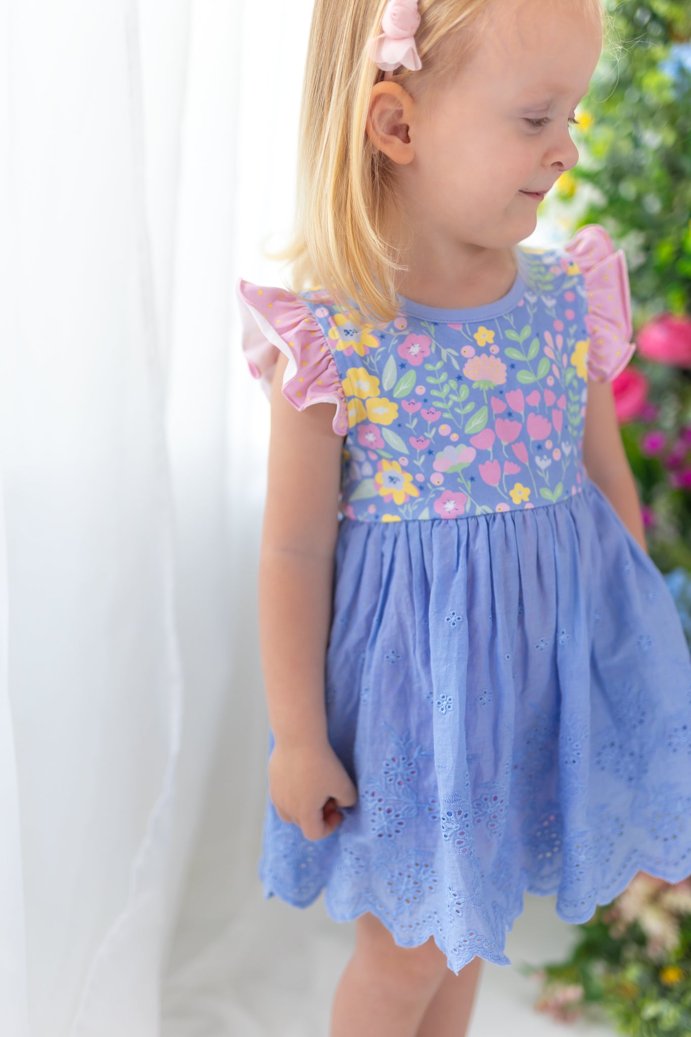 Sapphire Serenade Bubble Romper