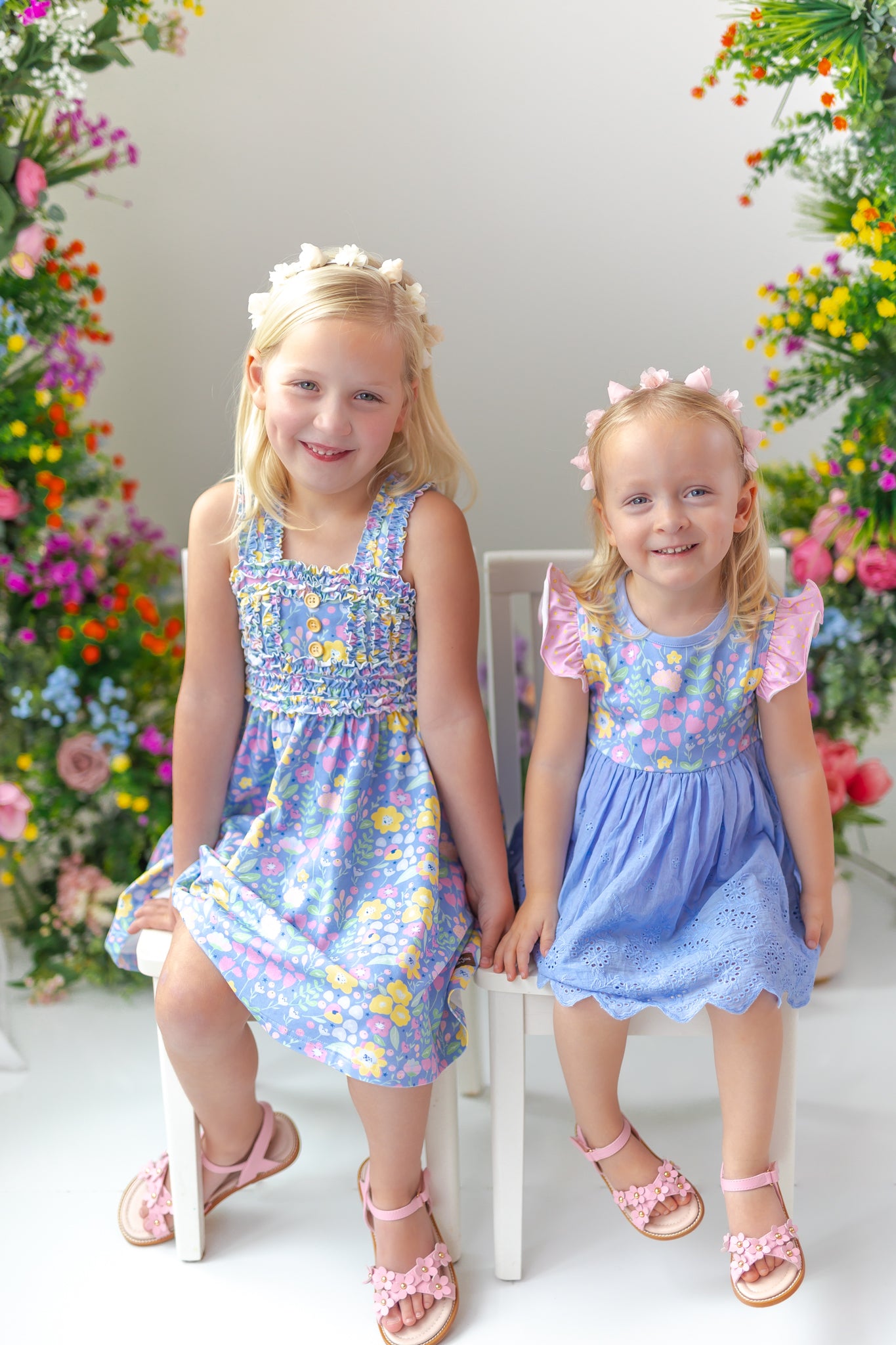 Sapphire Serenade Lap Dress