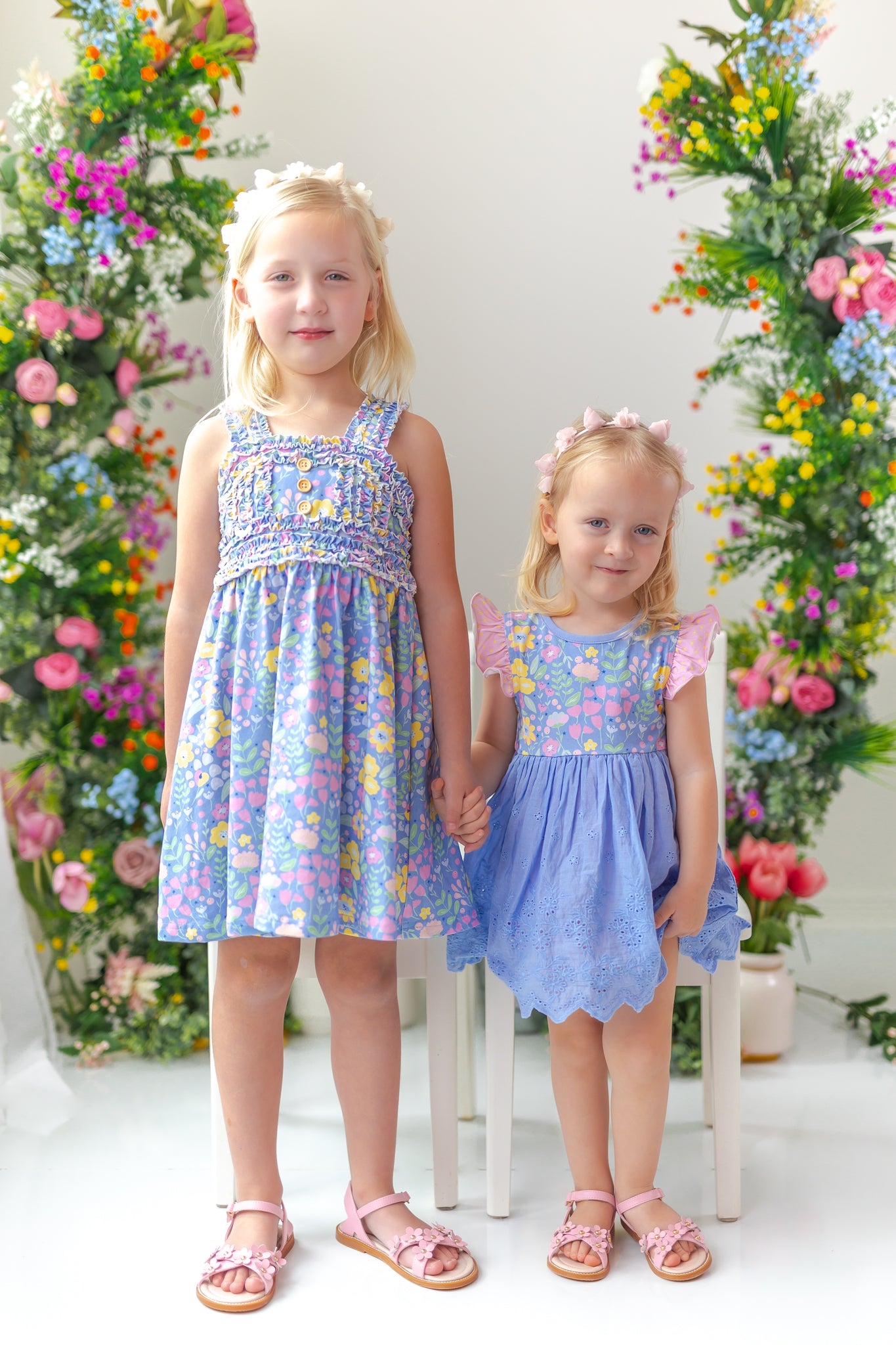 Sapphire Serenade Lap Dress