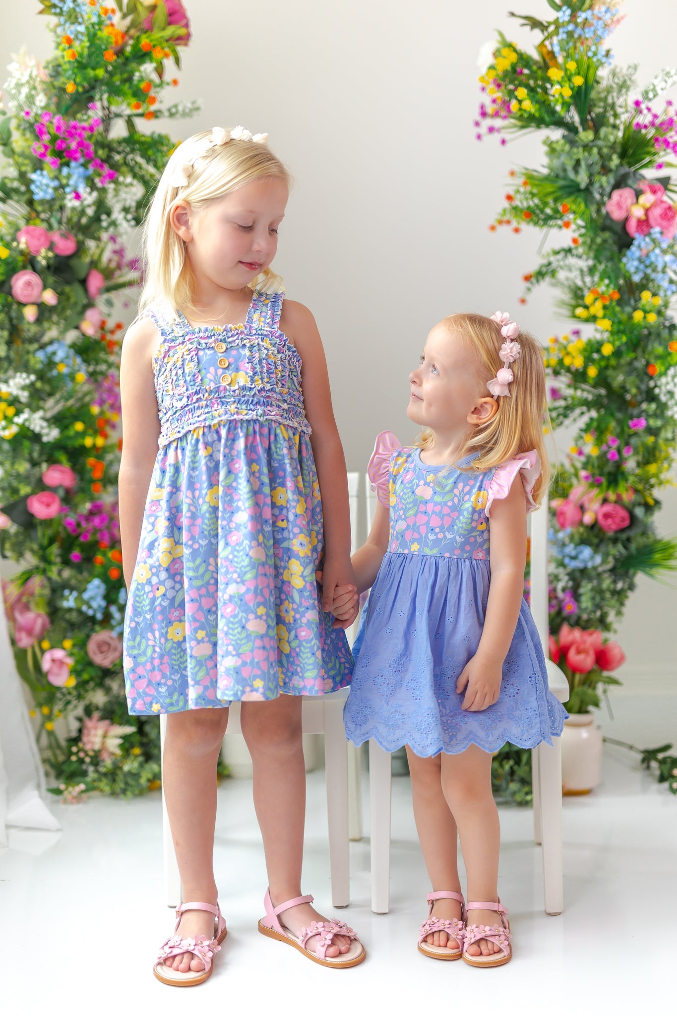 Sapphire Serenade Bubble Romper