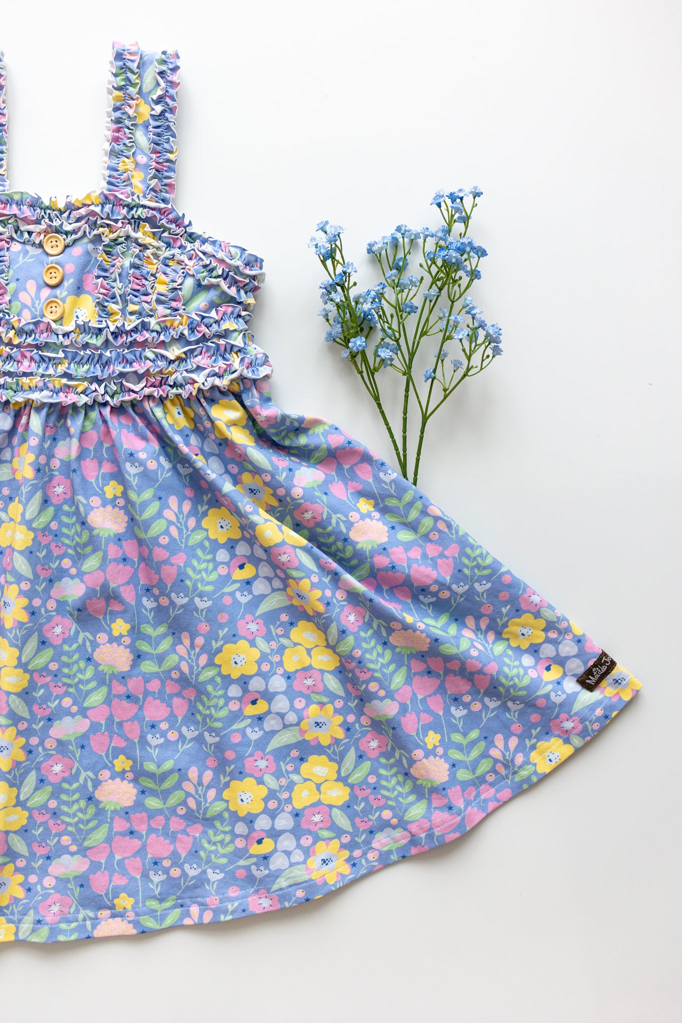 Sapphire Serenade Lap Dress