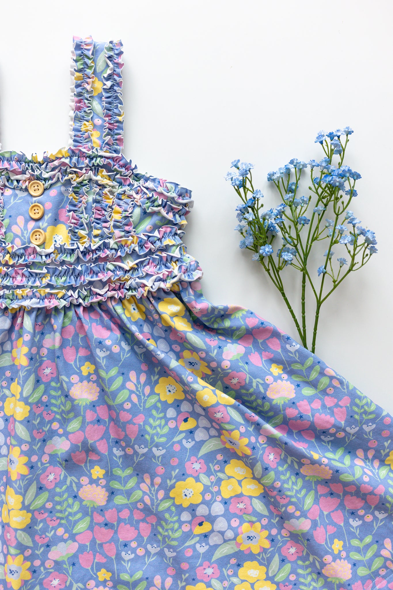 Sapphire Serenade Lap Dress