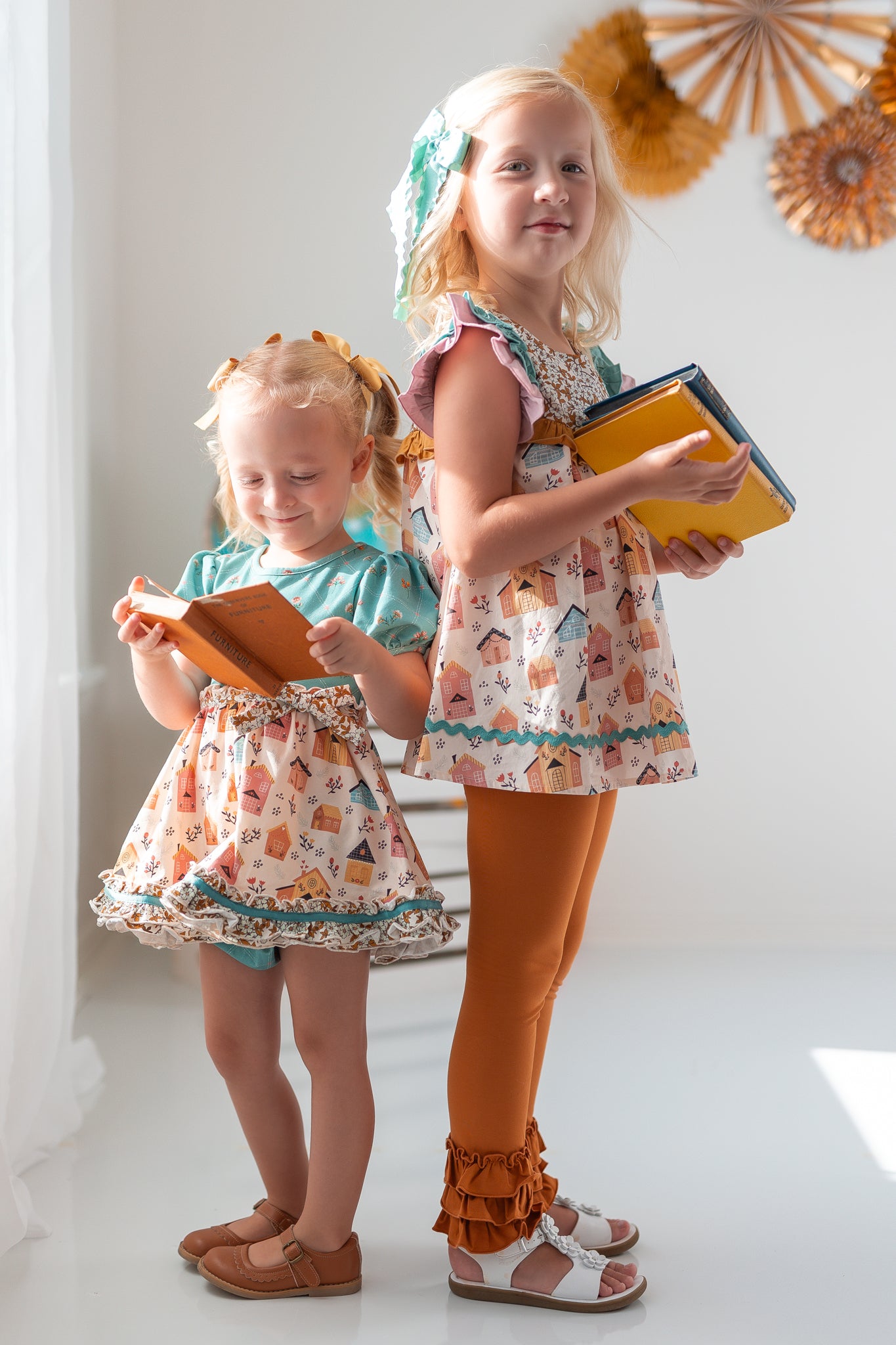 Nestled In Petals Baby Tunic & Bloomer Set