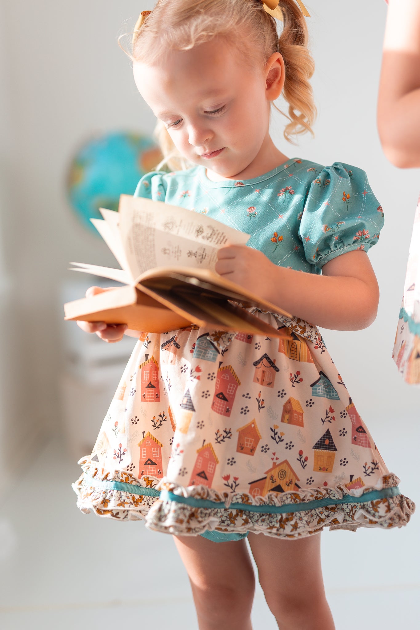 Nestled In Petals Baby Tunic & Bloomer Set
