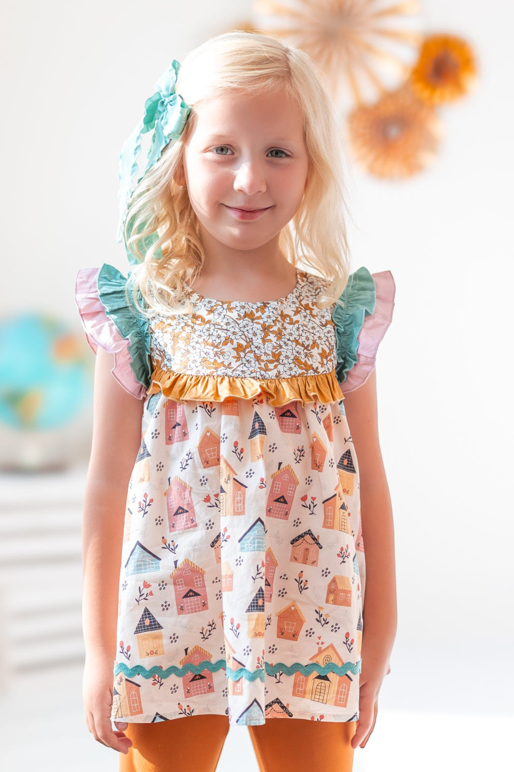 Nestled In Petals Tunic