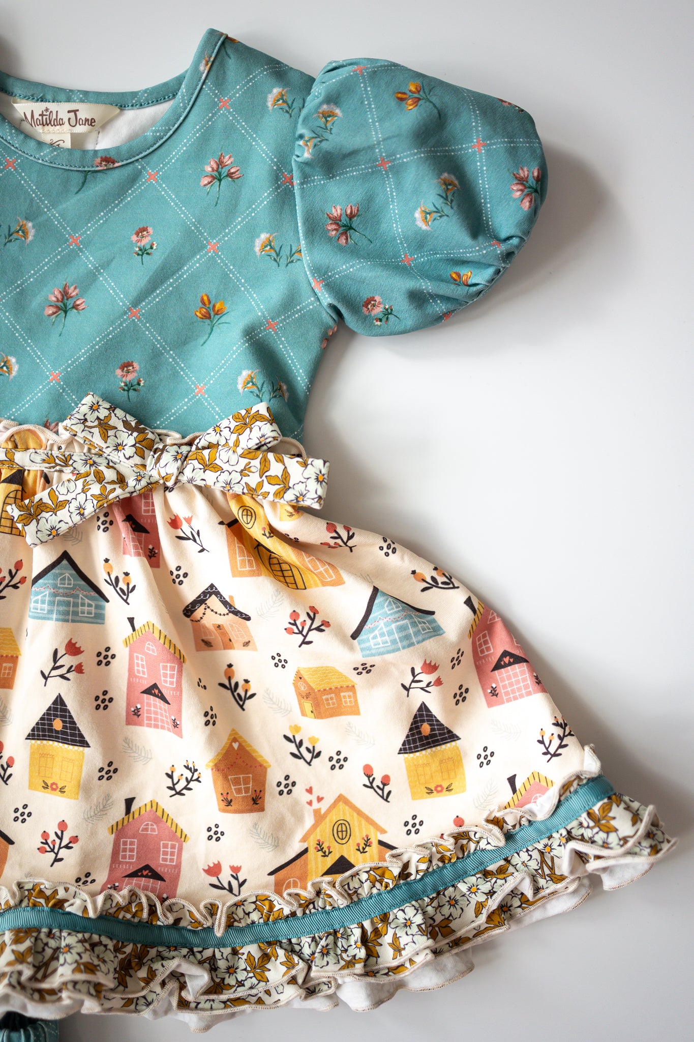 Nestled In Petals Baby Tunic & Bloomer Set