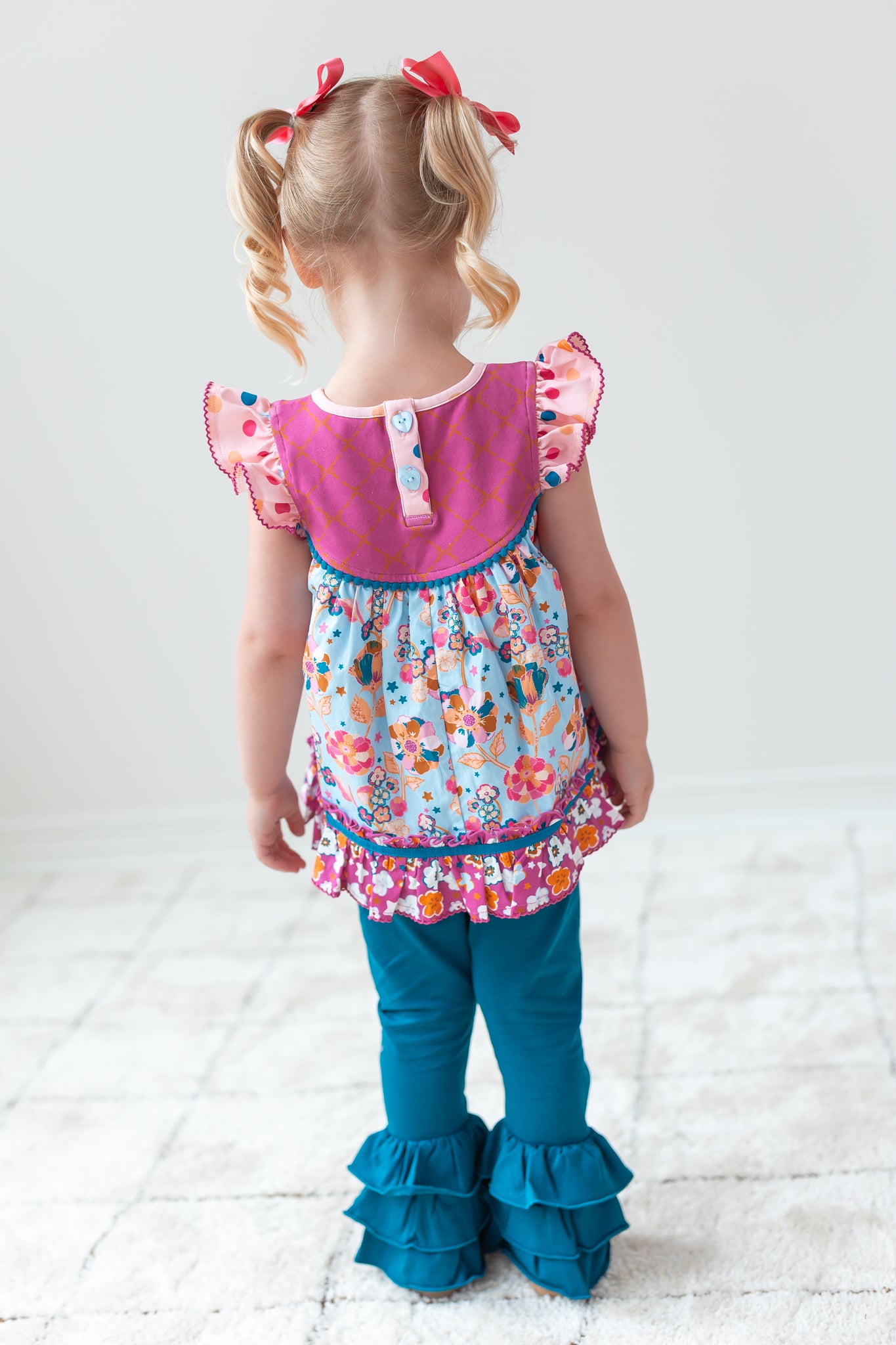 Blueberry Cloud Pop Benny Leggings (Pre-Order)