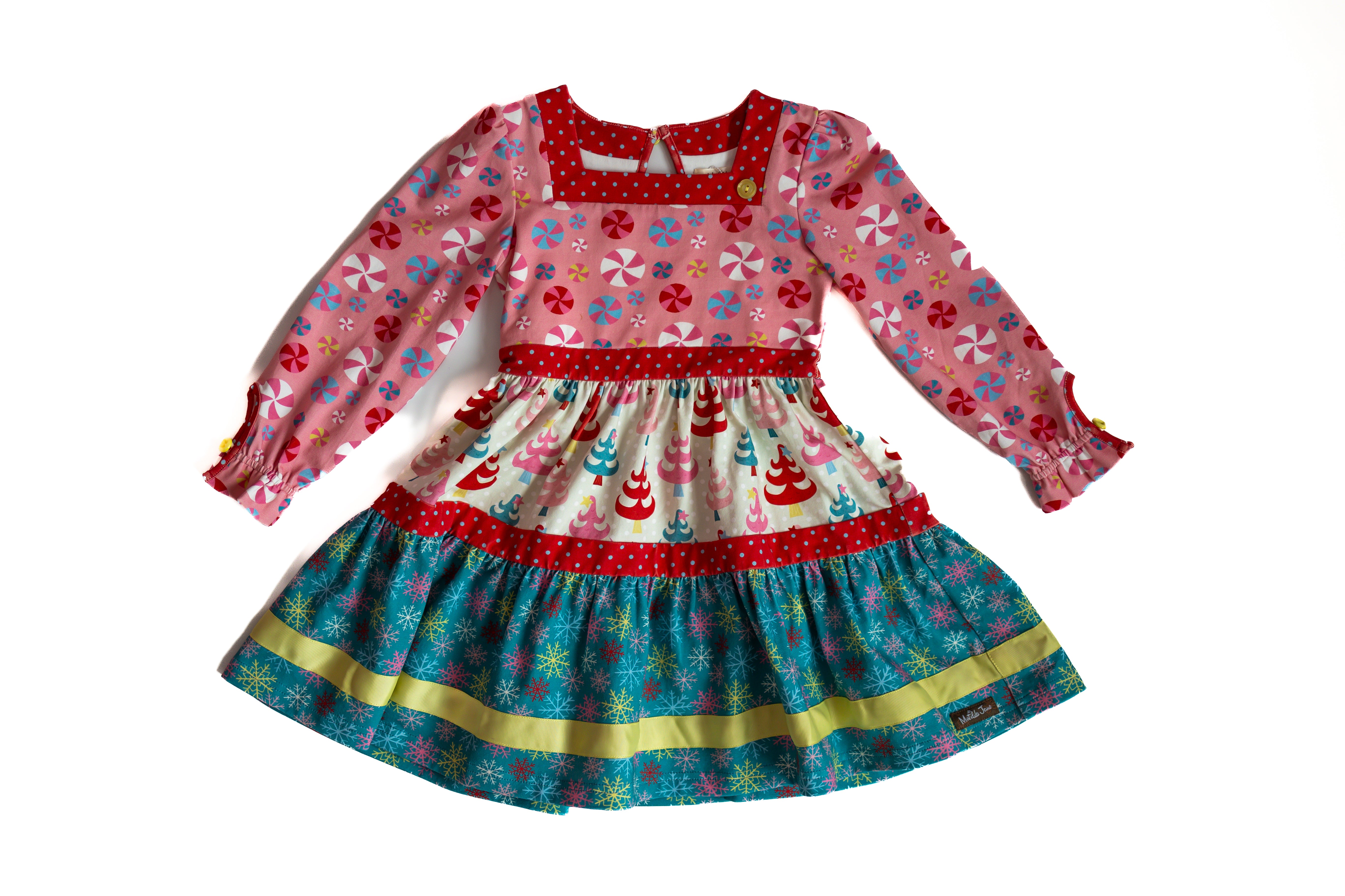 Twinkle Tree Treasures Panel Dress