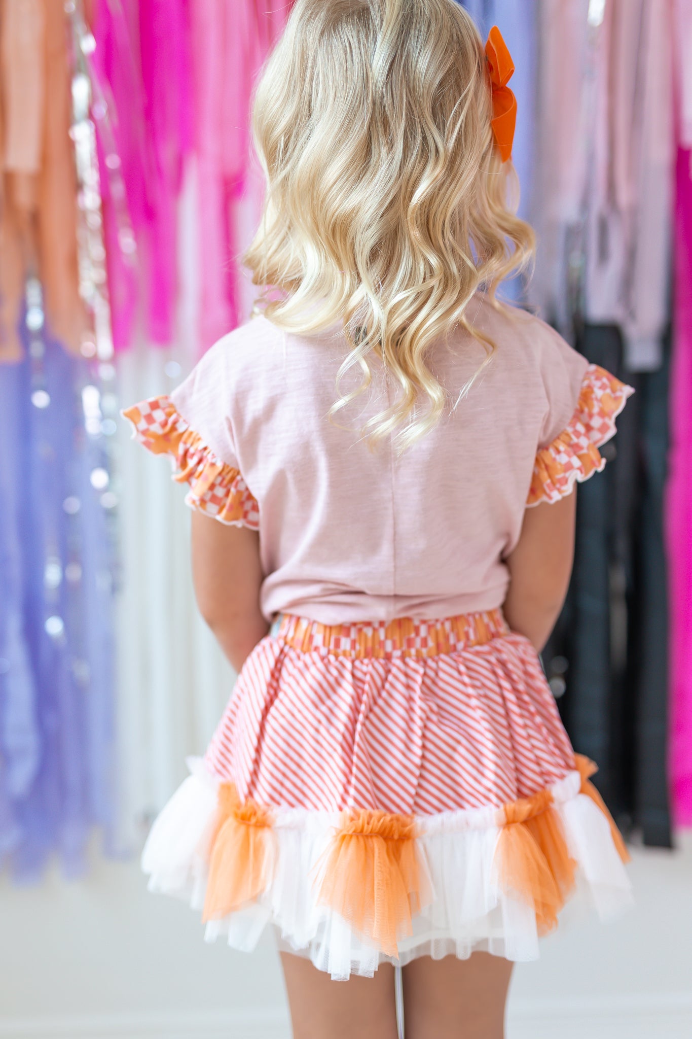 Candy Corn Twirl Skirt (Pre-Order)