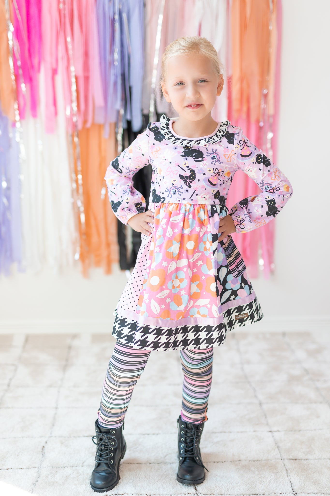 Witchy Candy Stripe Leggings (Pre-Order)