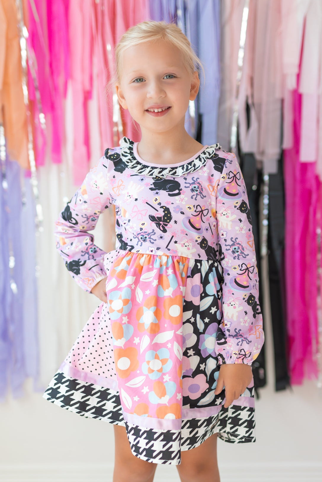 Haunted Garden Party Panel Dress