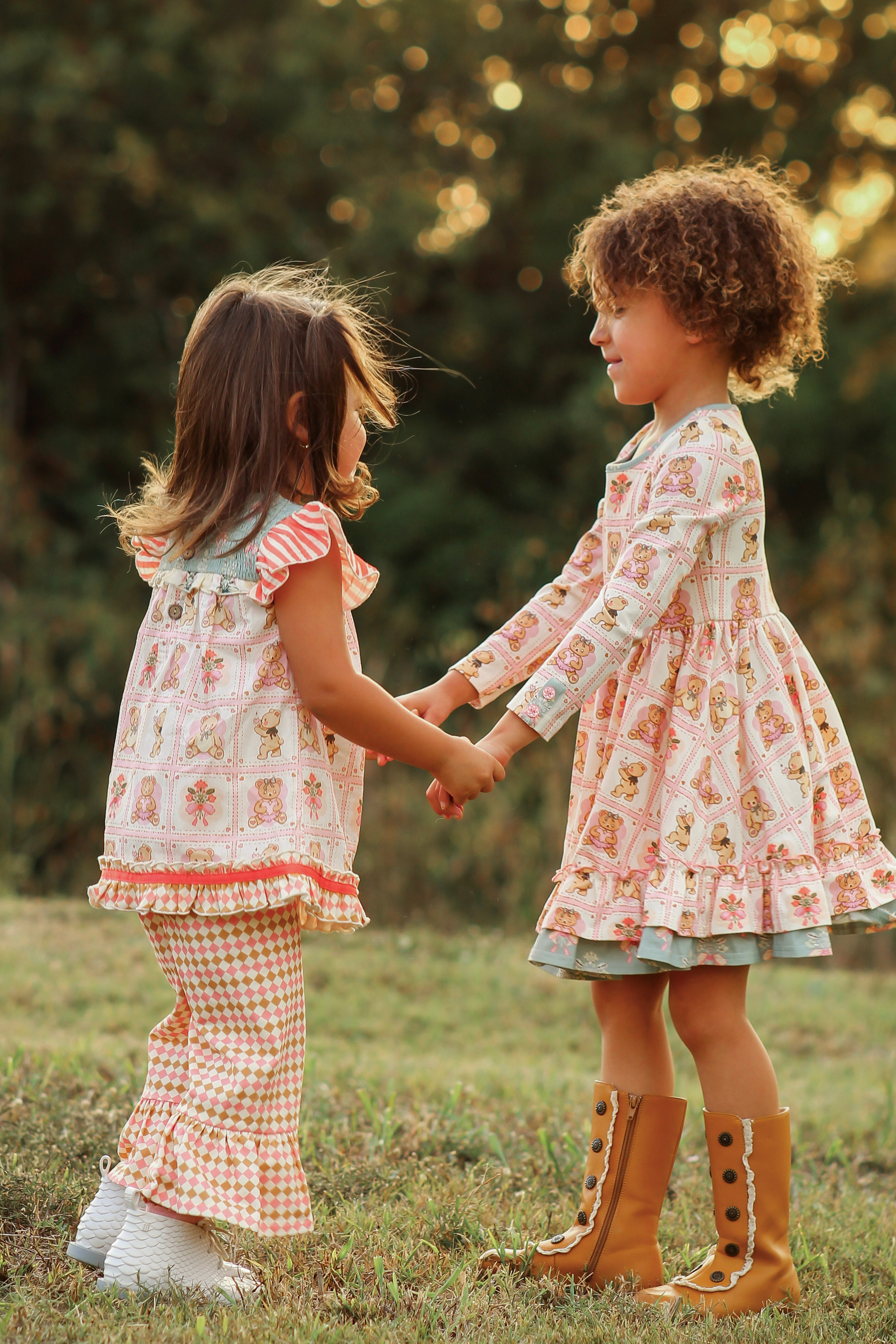 Beary Blossoms Lap Dress