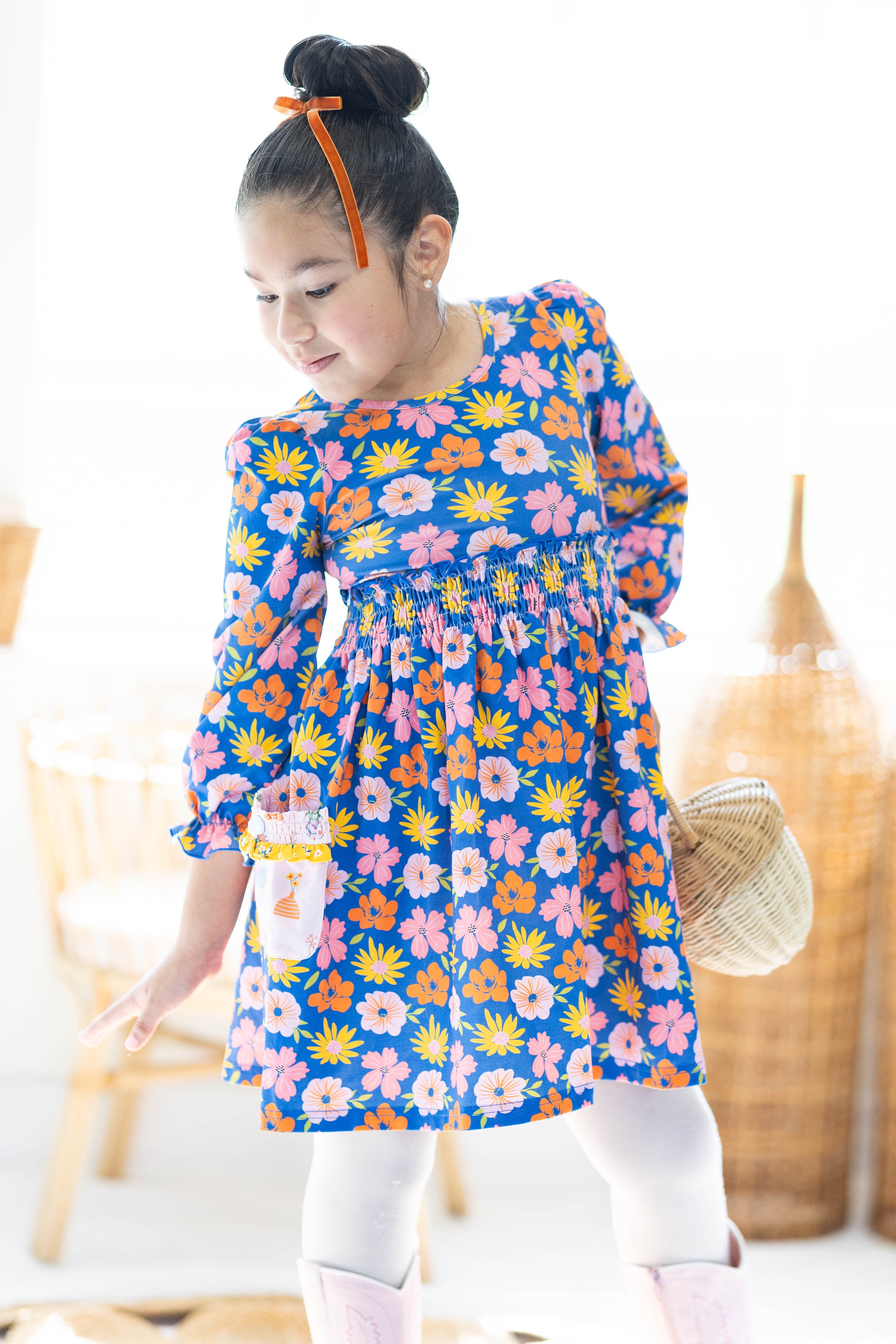 Little Miss Bluebell Lap Dress (Pre-Order)
