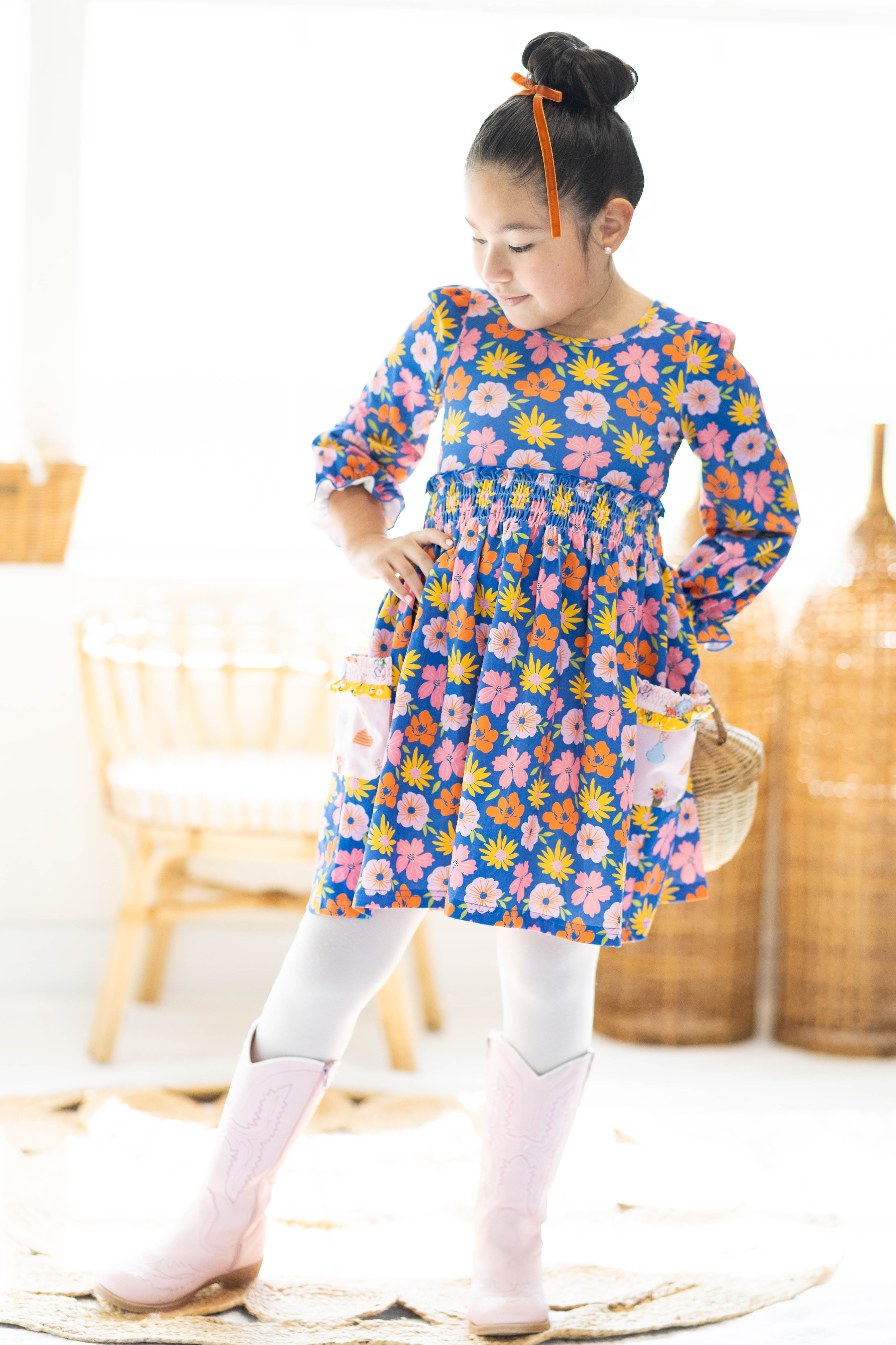 Little Miss Bluebell Lap Dress (Pre-Order)