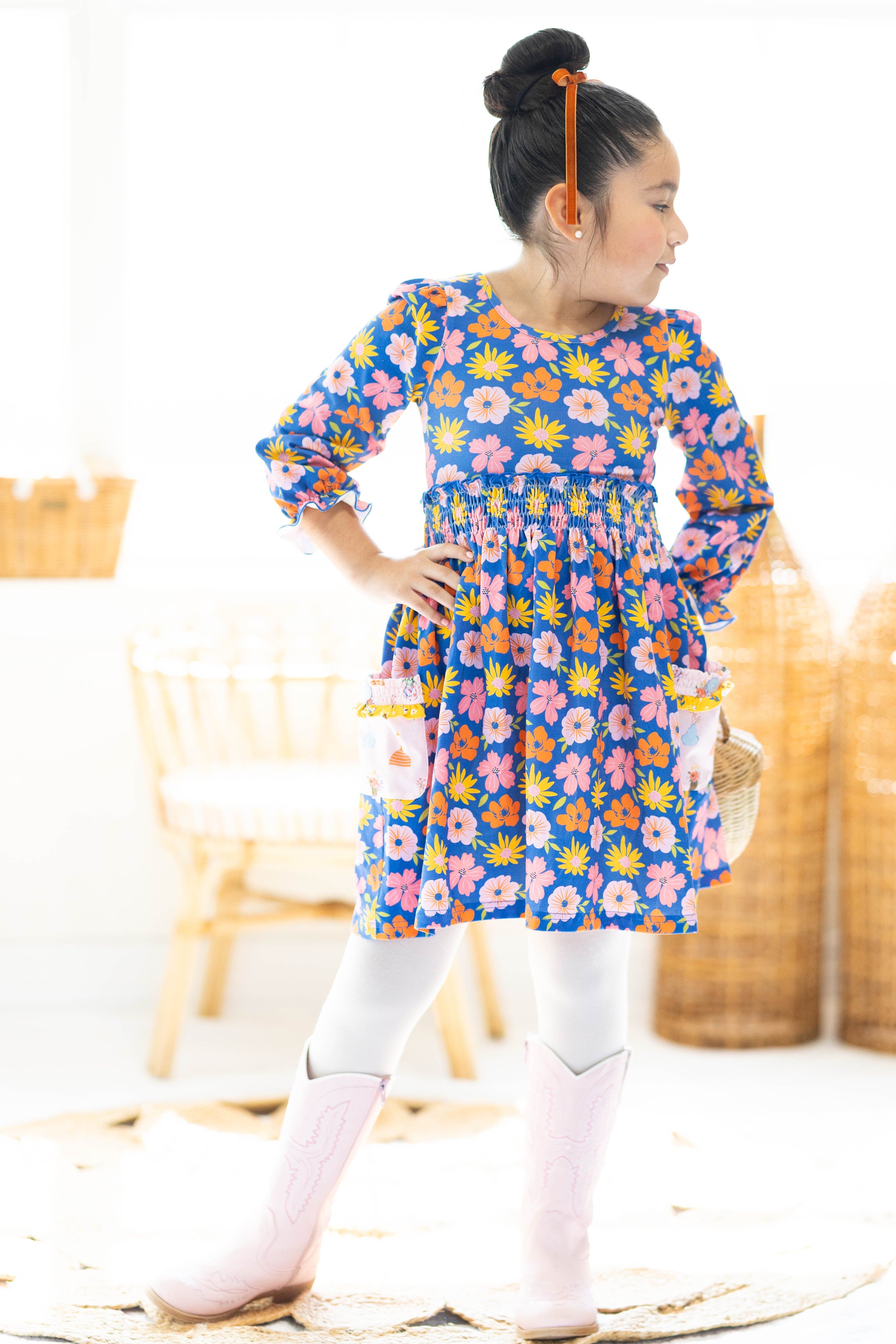 Little Miss Bluebell Lap Dress (Pre-Order)