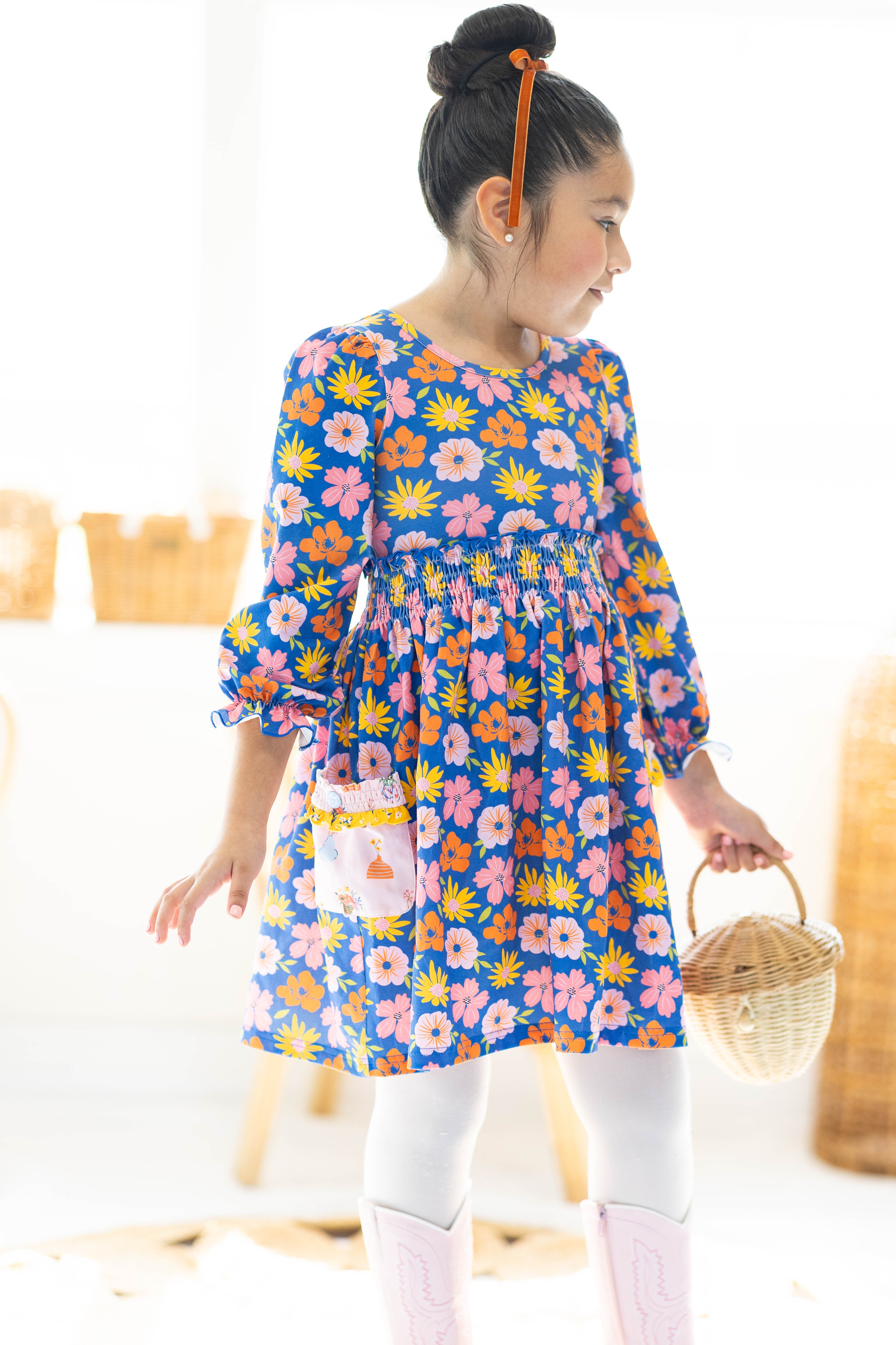 Little Miss Bluebell Lap Dress (Pre-Order)