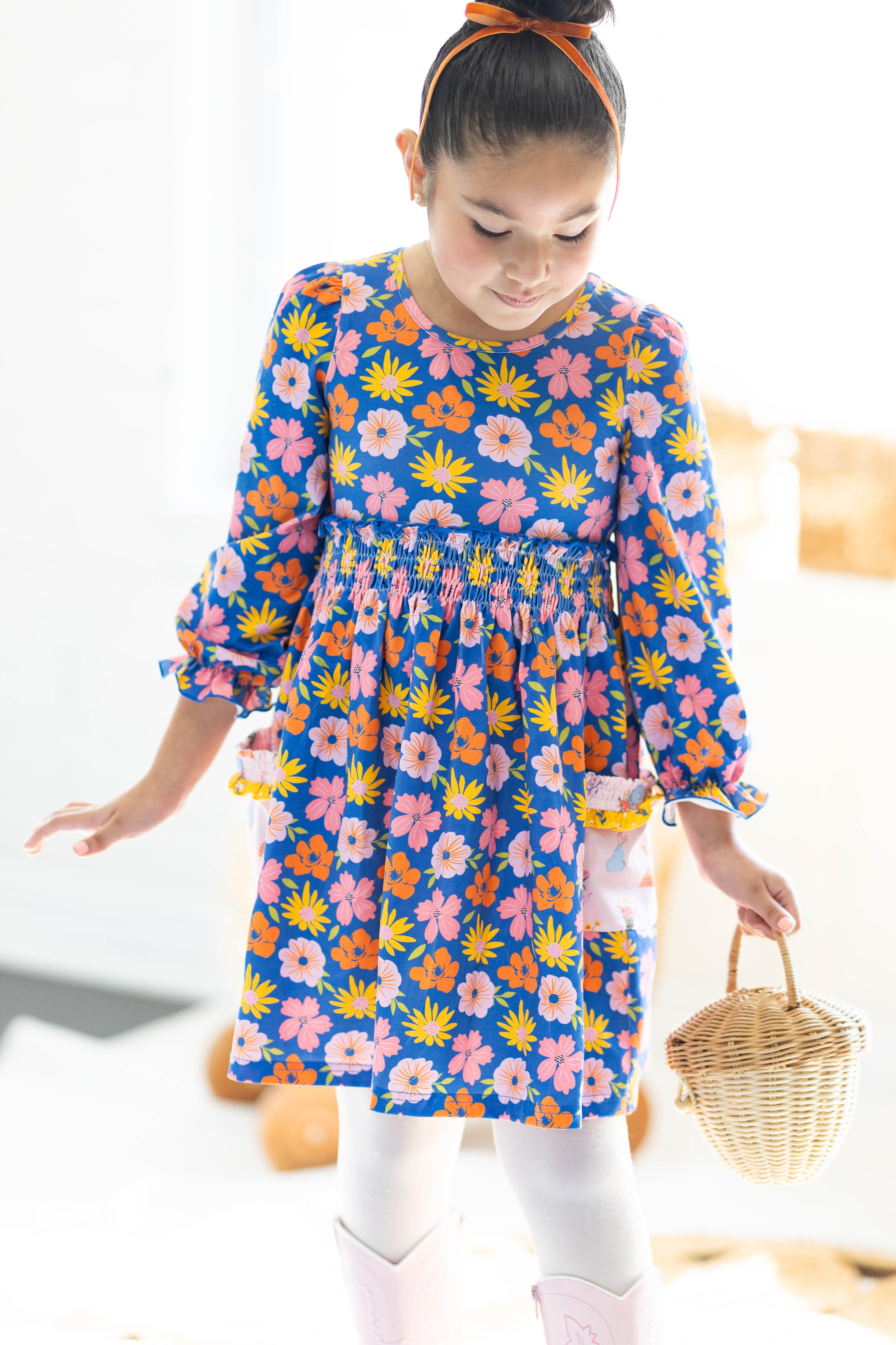 Little Miss Bluebell Lap Dress (Pre-Order)