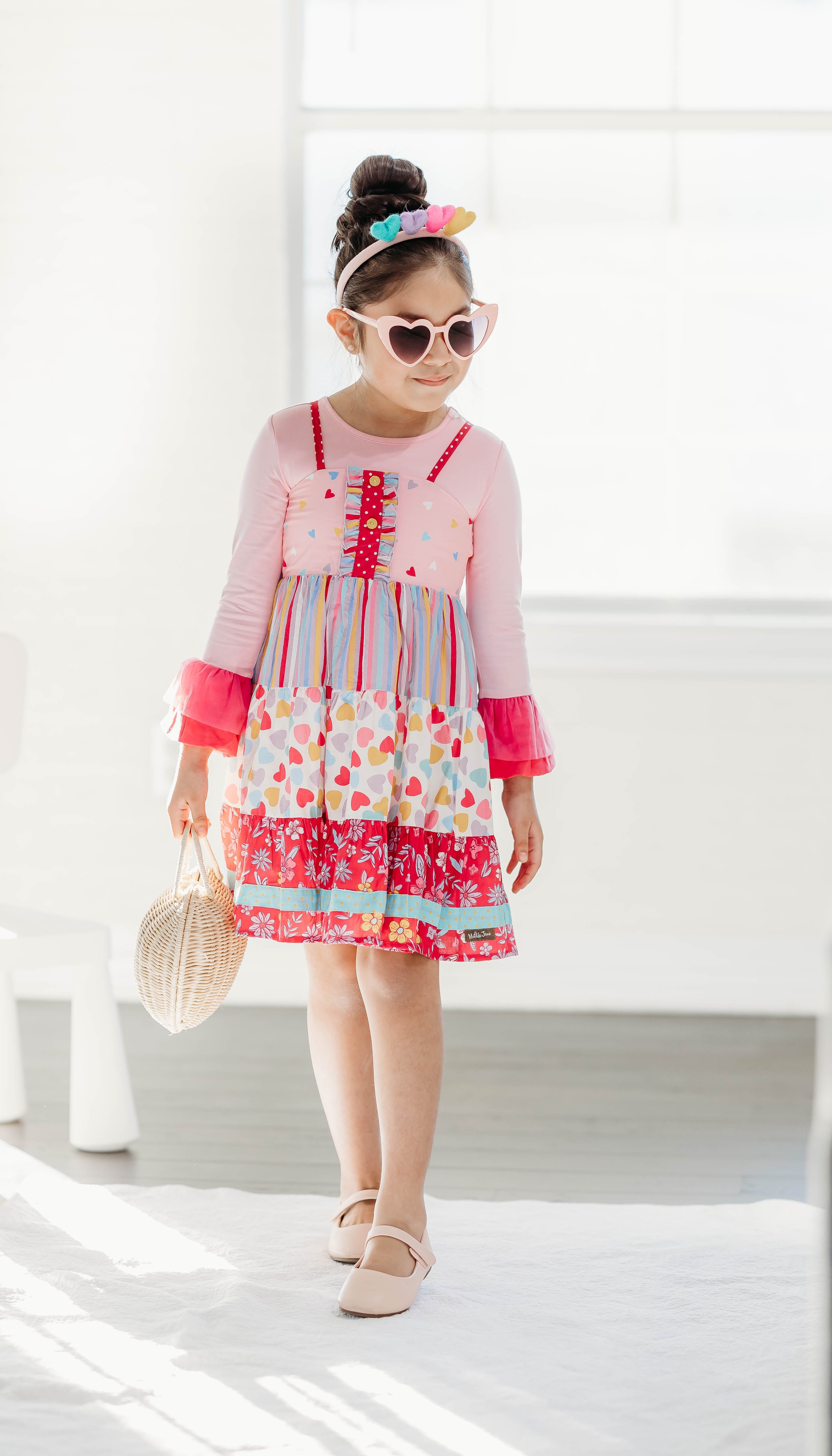 Pink Me, I'm Yours Ruffle Tee