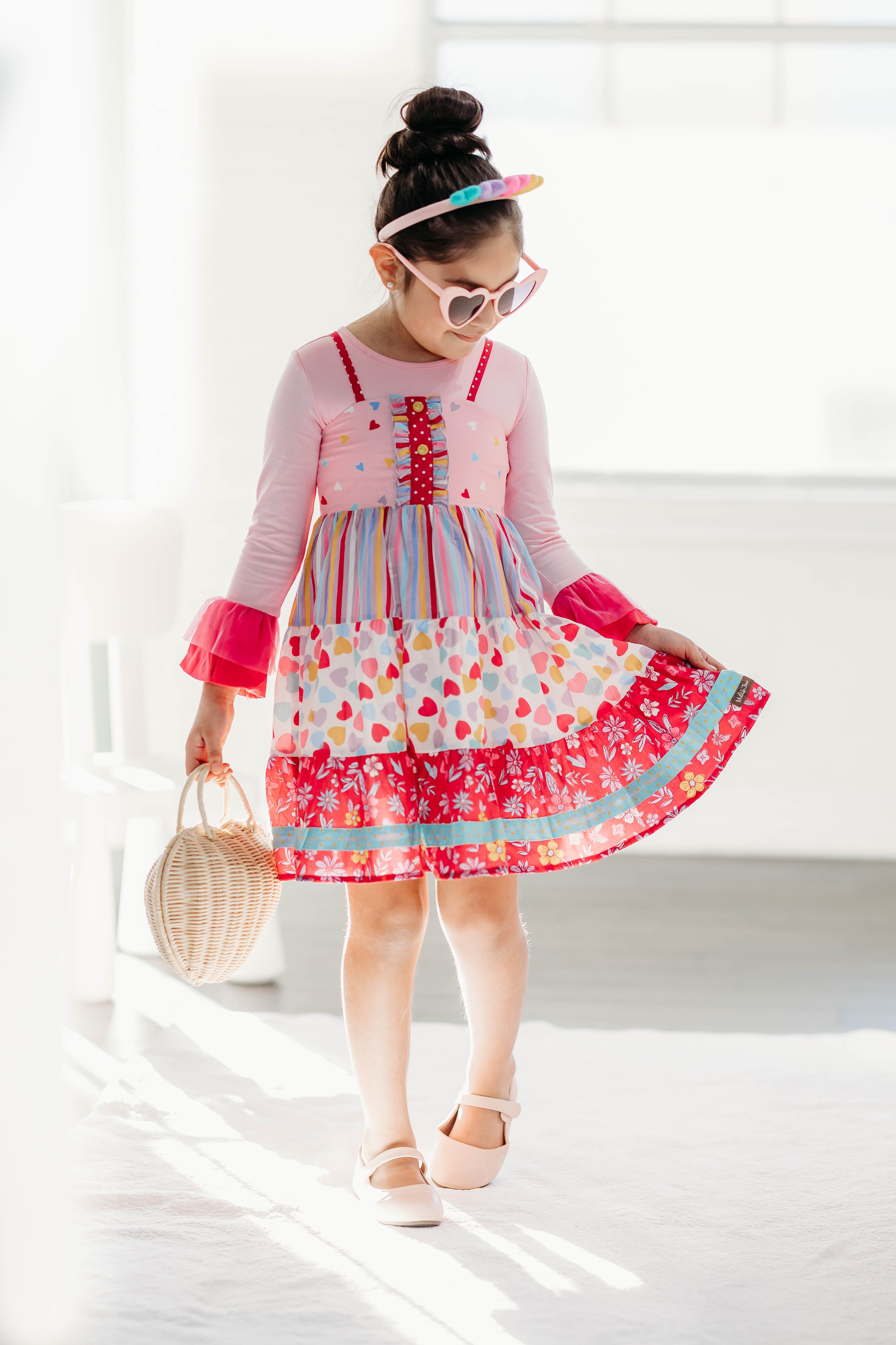 Pink Me, I'm Yours Ruffle Tee