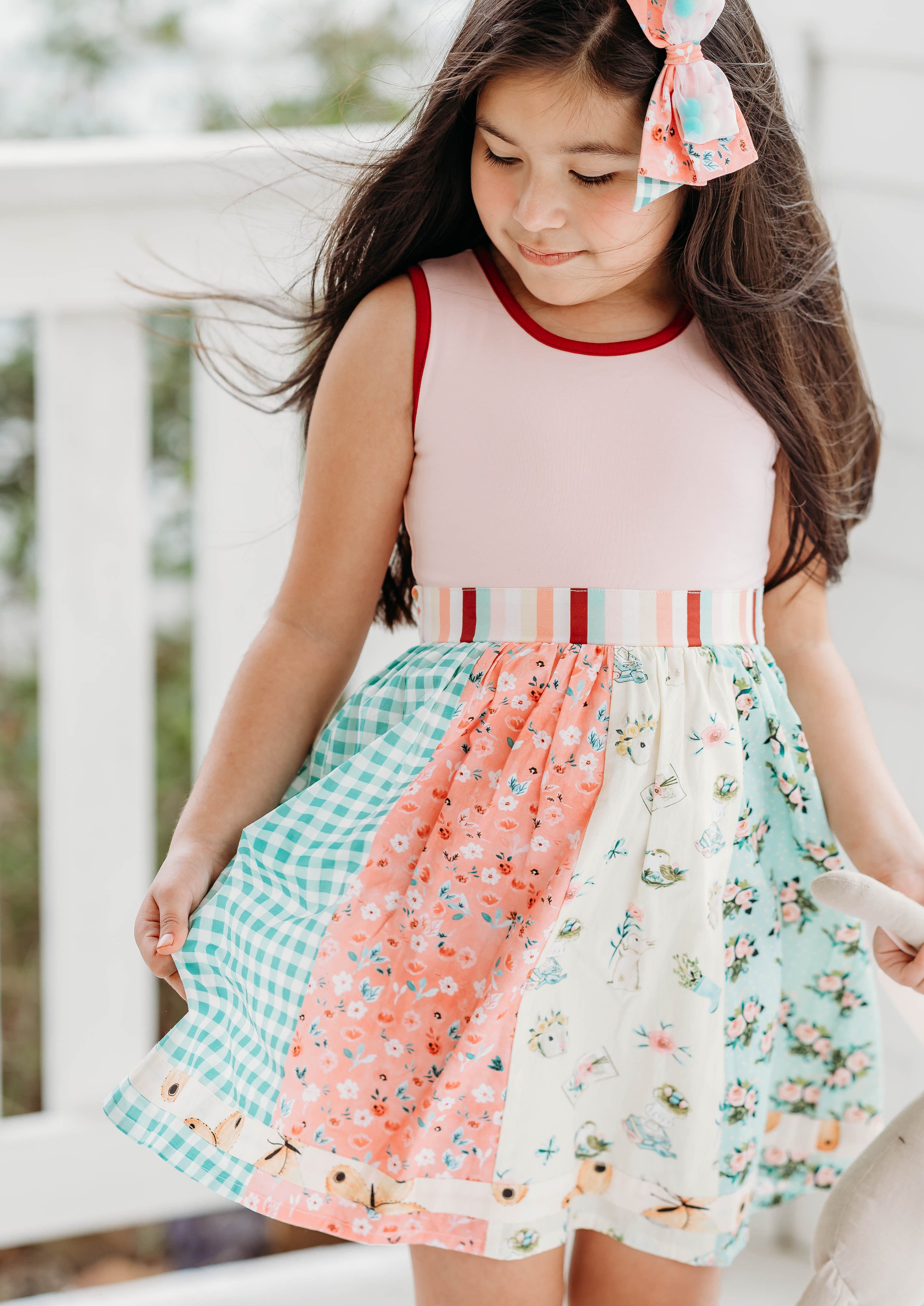 Cottontail Springs Panel Dress