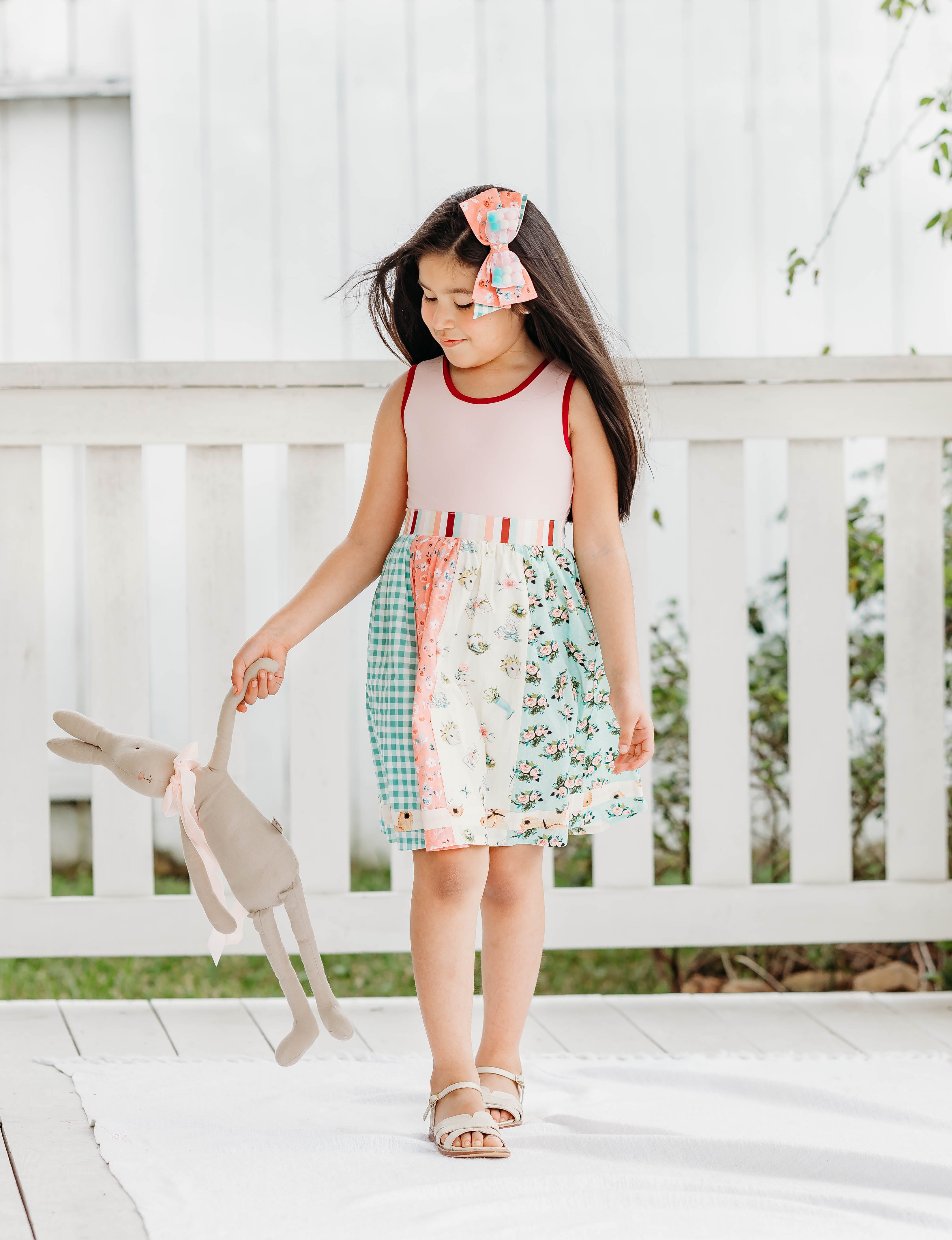 Cottontail Springs Panel Dress