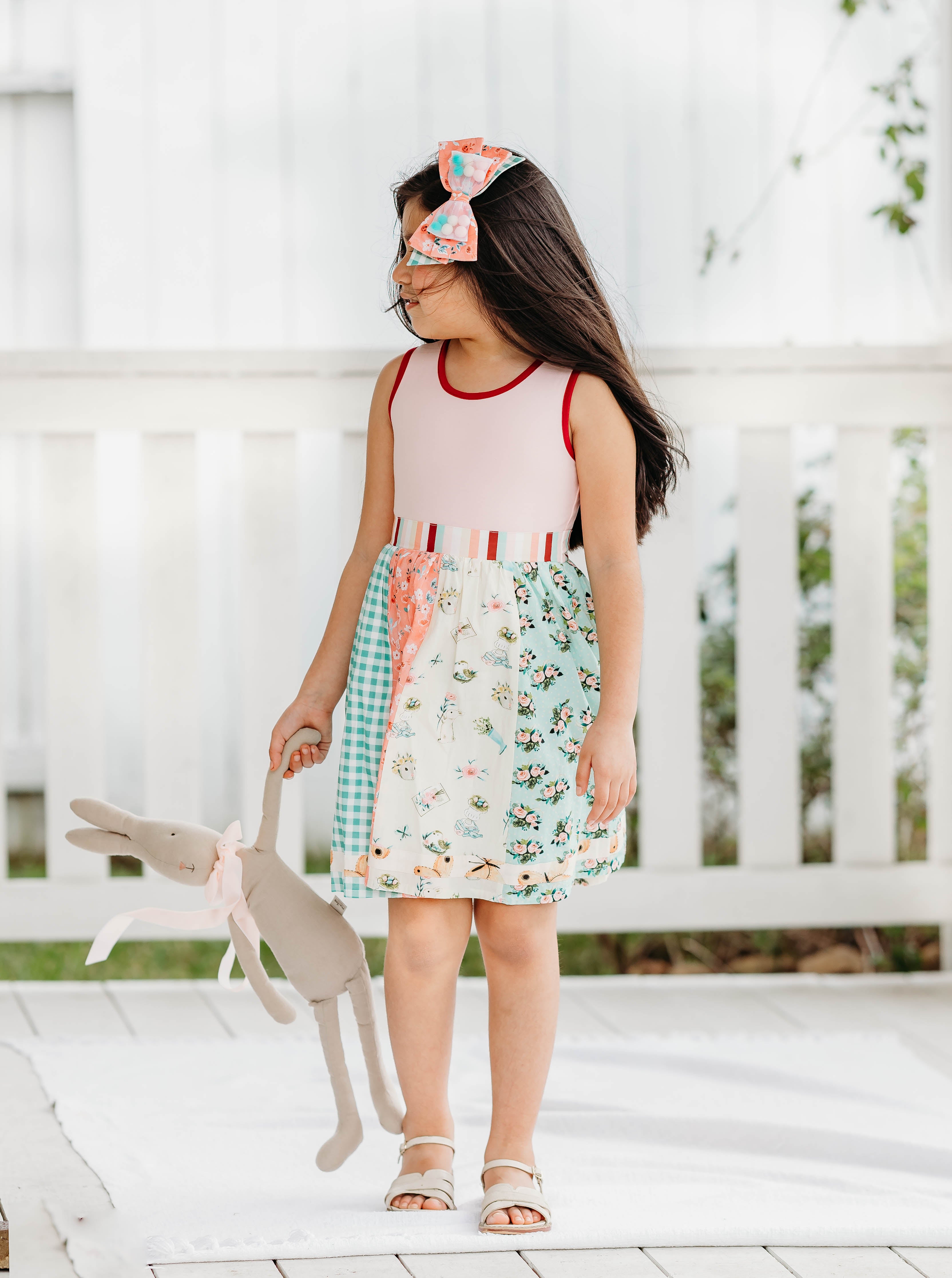Cottontail Springs Panel Dress